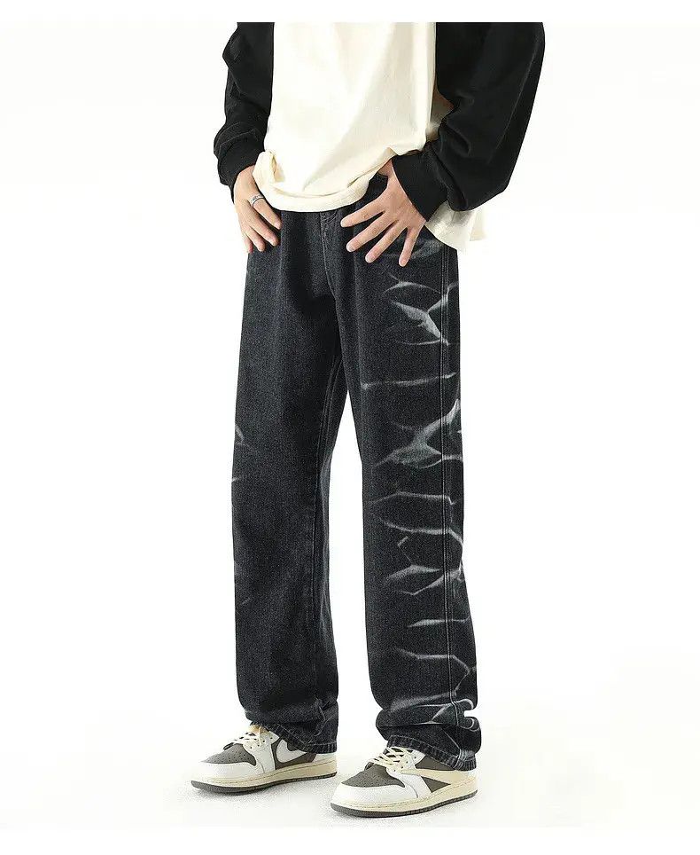 Japanese Brand Korean Style Straight Casual Jeans Size US 32 / EU 48 - 4 Thumbnail