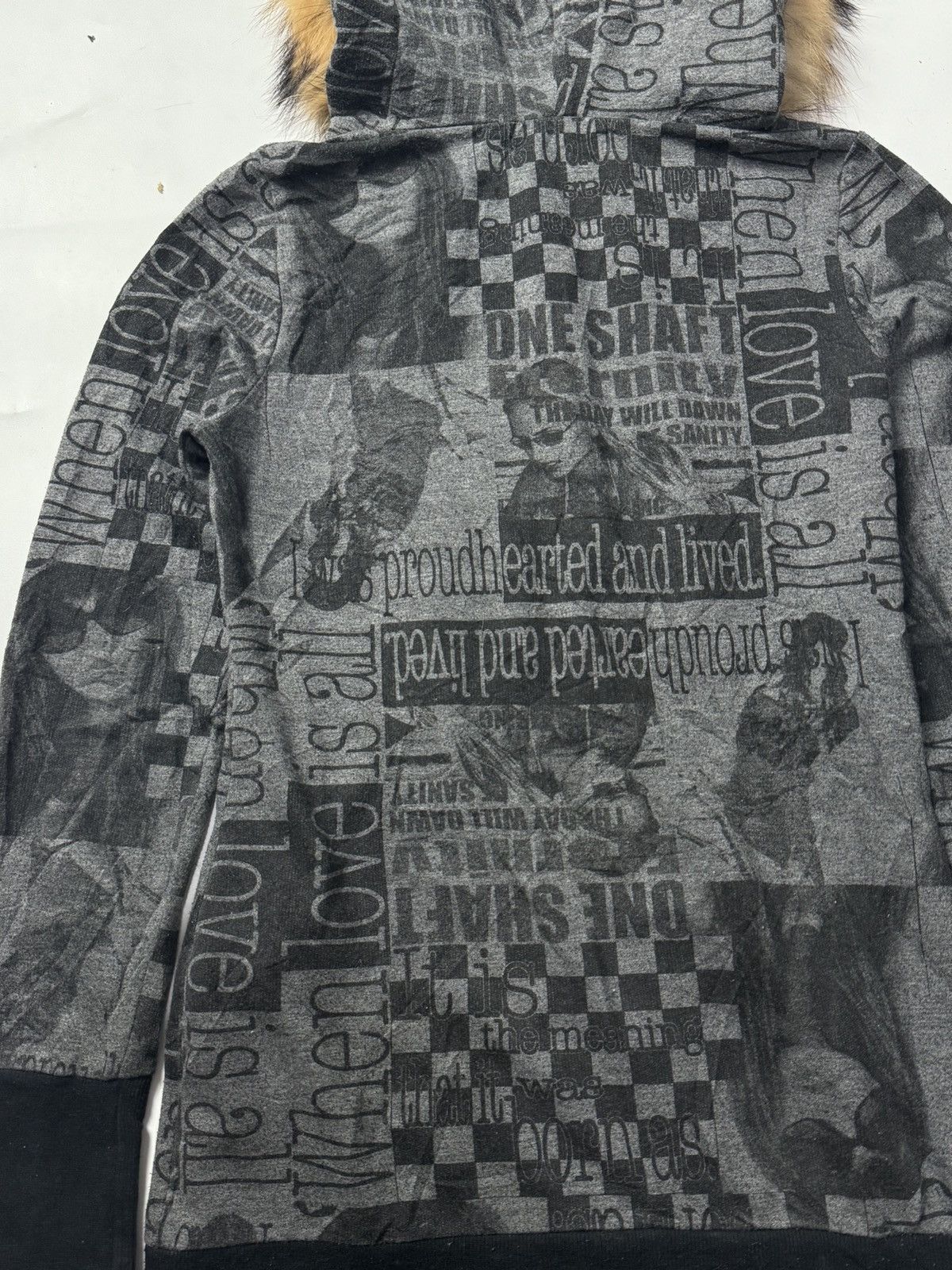Beauty Beast × Hysteric Glamour × Japanese Brand Fur Hoodie Blue Trive Archive style Size M / US 6-8 / IT 42-44 - 6 Thumbnail