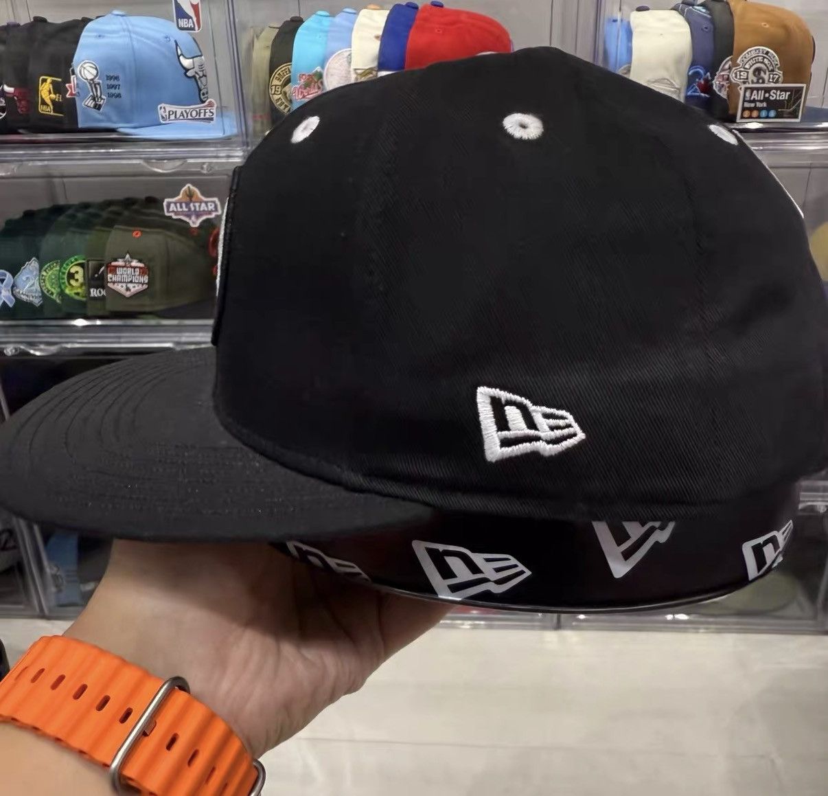 New Era New Era PACK LIFE Embroidered Flat Brim Baseball Cap J32 Size ONE SIZE - 3 Thumbnail