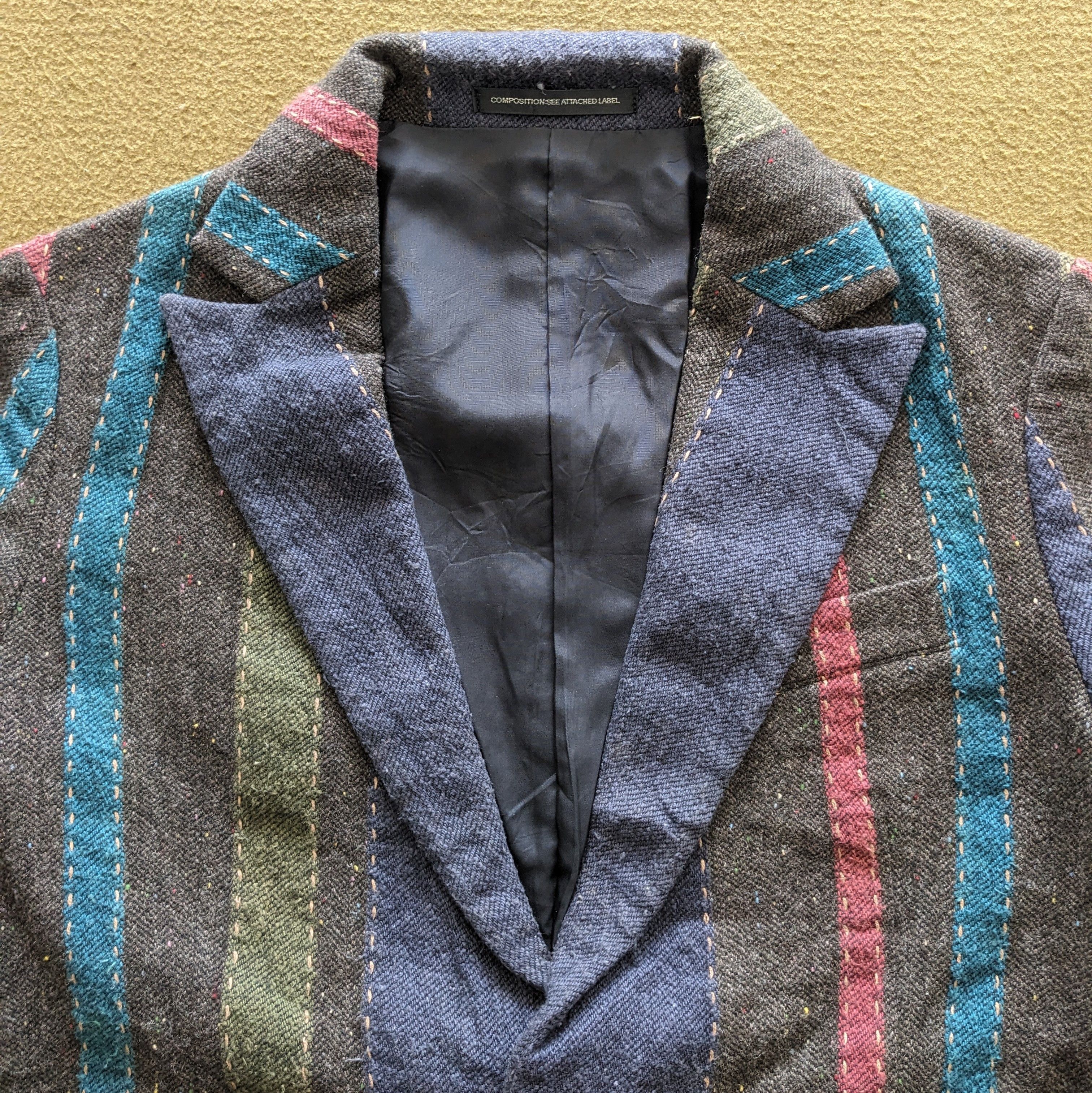 Vintage Vintage Y's YOHJI YAMAMOTO Luxury Brand Blazer Size US XS / EU 42 / 0 - 5 Thumbnail