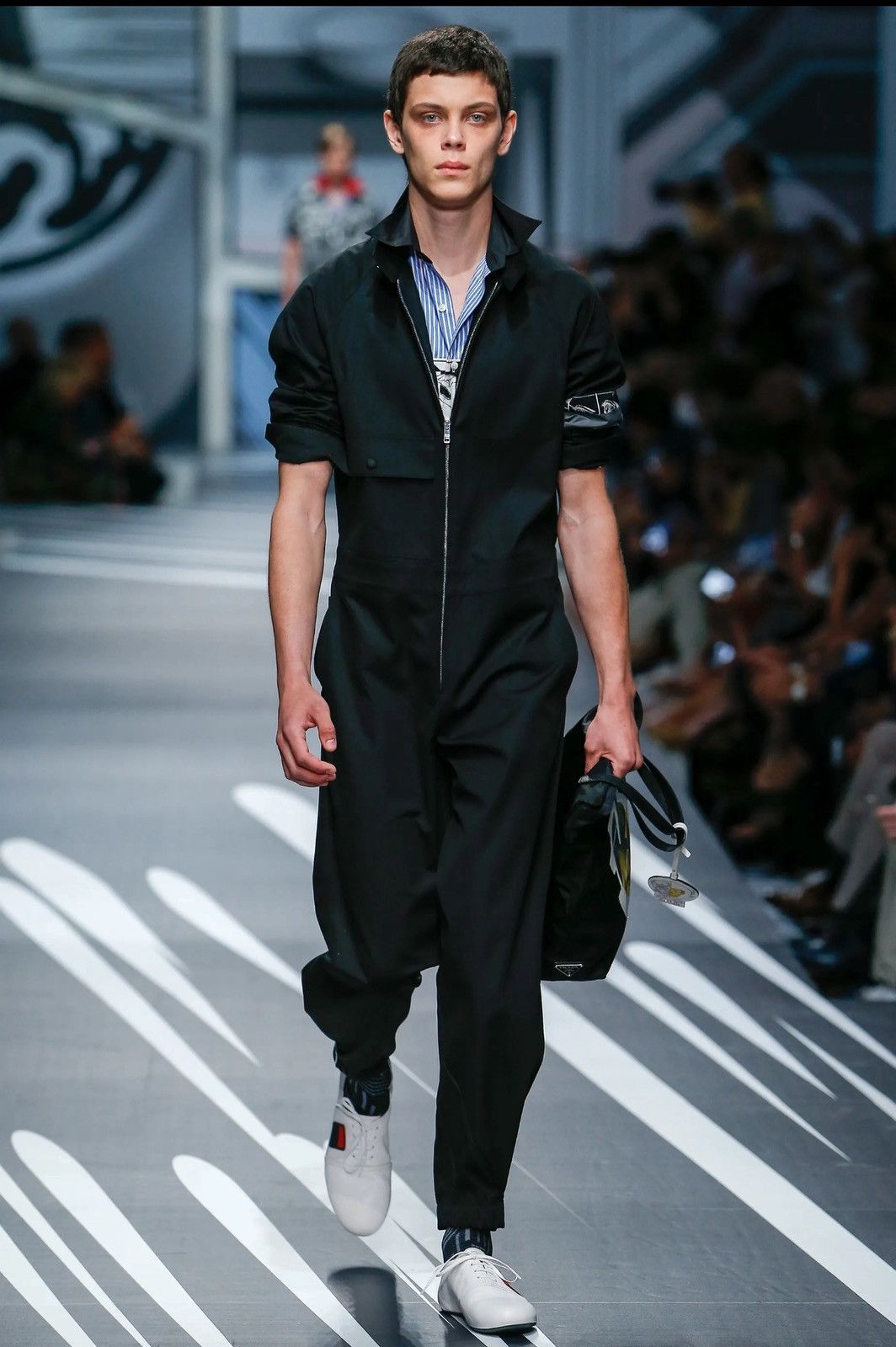 Prada Comic Boiler Suit Spring 2018 Size US 36 / EU 52 - 1 Thumbnail
