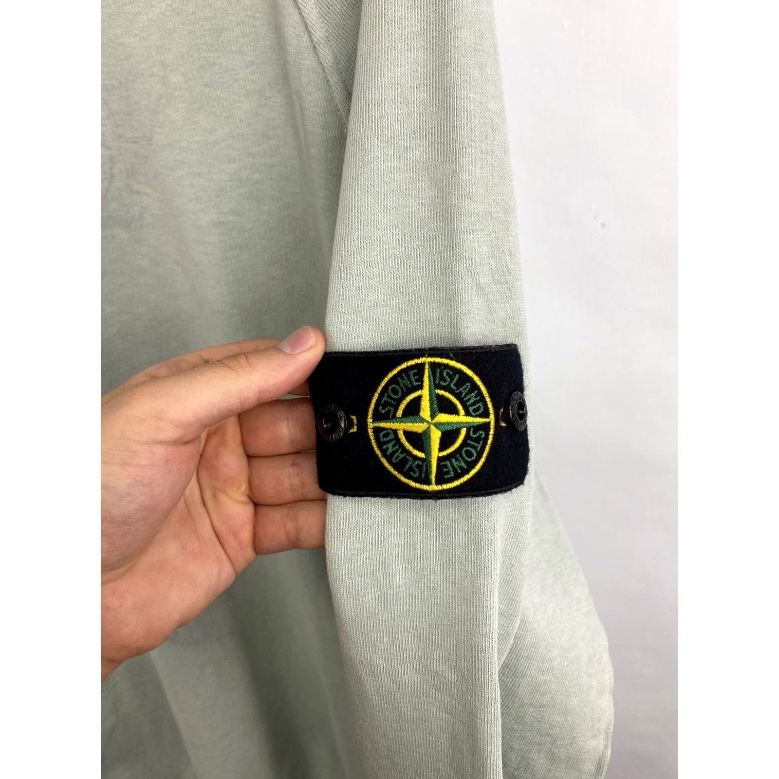 Stone Island Stone Island Sweatshirt Mens XXL Green Retro Y2K Pullover Sweatshirt Size 2XL Green Stone Island Retro 90s Style Mens Size US XXL / EU 58 / 5 - 4 Thumbnail