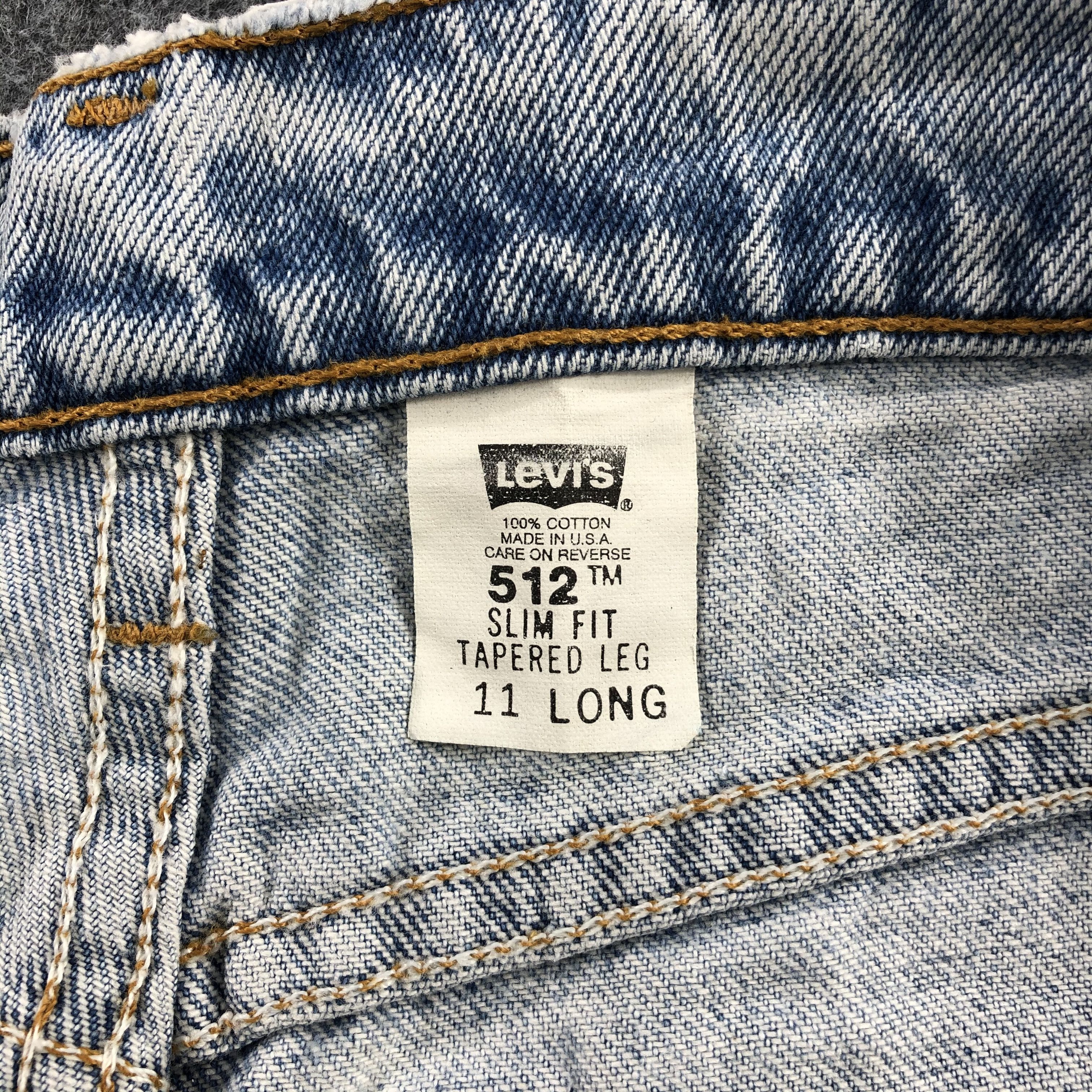 Levi's × Vintage Vintage 90s Light Wash Levis Jeans Lot 512-JM788A Size US 29 - 10 Thumbnail