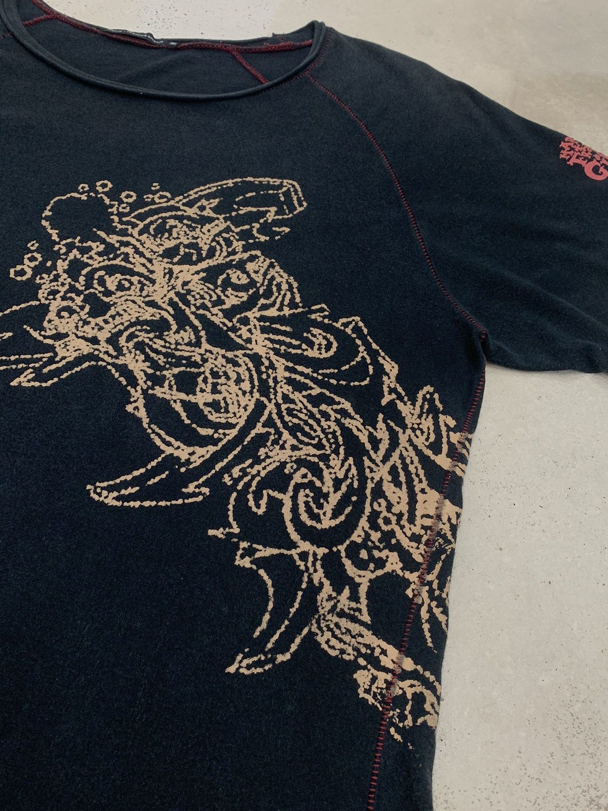 Designer Marithé François Girbaud Visible Stiching Abstract Size US M / EU 48-50 / 2 - 5 Thumbnail