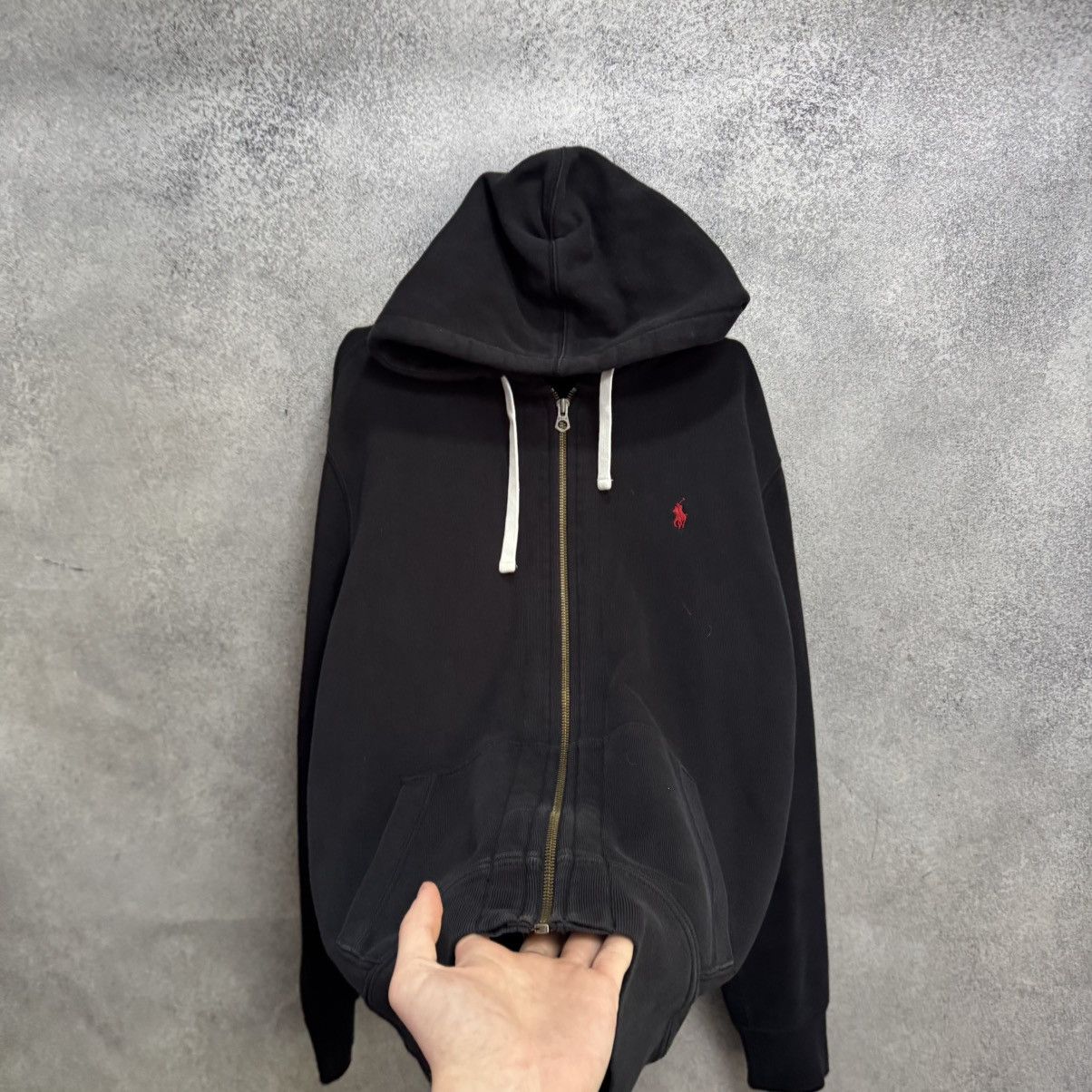Polo Ralph Lauren Polo Ralph Lauren Zip Hoodie Black Size US XL / EU 56 / 4 - 3 Thumbnail