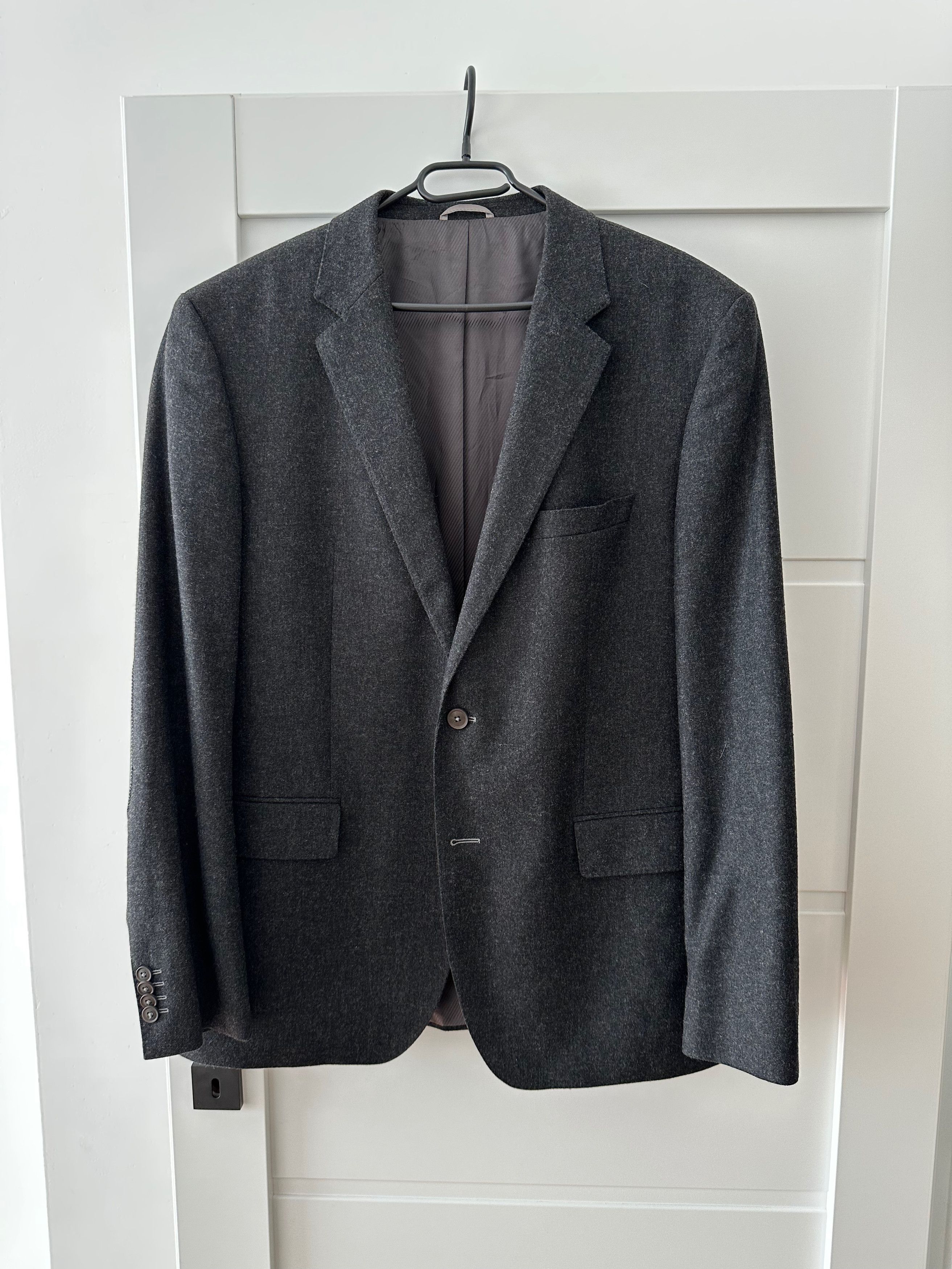 Hugo Boss Hugo Boss The Smith 9_1 stretch check WOOL blazer Size 46R - 1 Thumbnail