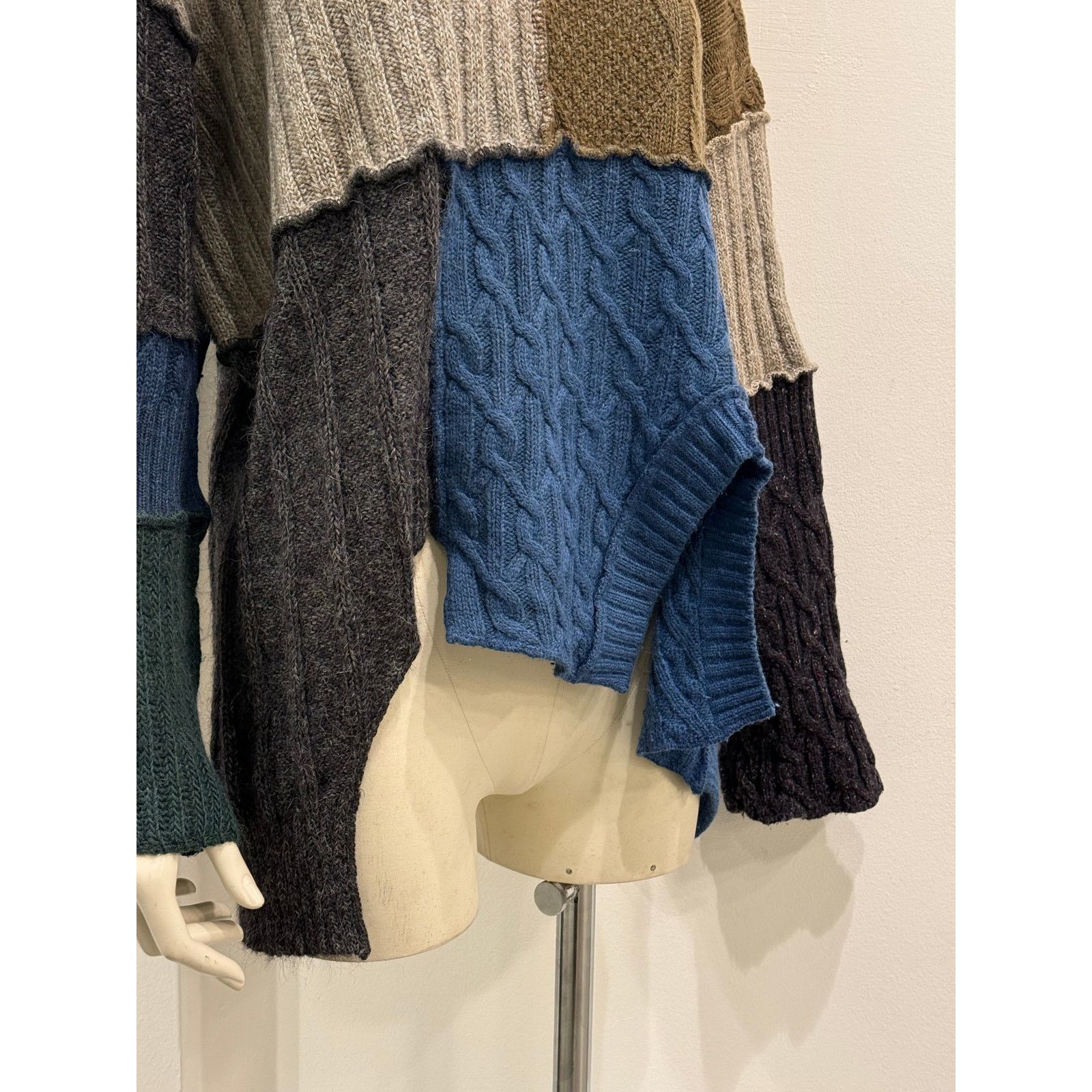 Dolce & Gabbana 1994 Dolce & Gabbana Le Maglie runway patchwork knit Size US S / EU 44-46 / 1 - 3 Thumbnail
