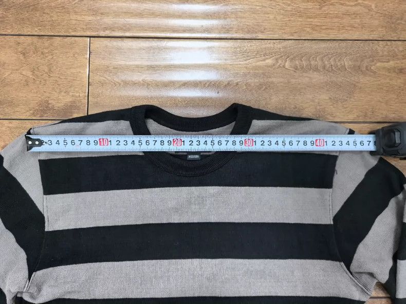 Iron Heart Iron heart Heavy striped T-shirt undershirt long-sleeved vi Size US M / EU 48-50 / 2 - 6 Thumbnail