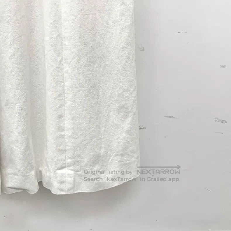 Chanel Chanel Beach Series White Cotton Woven Tweed Stitching Lap Size 25" / US 0 / IT 36 - 5 Thumbnail