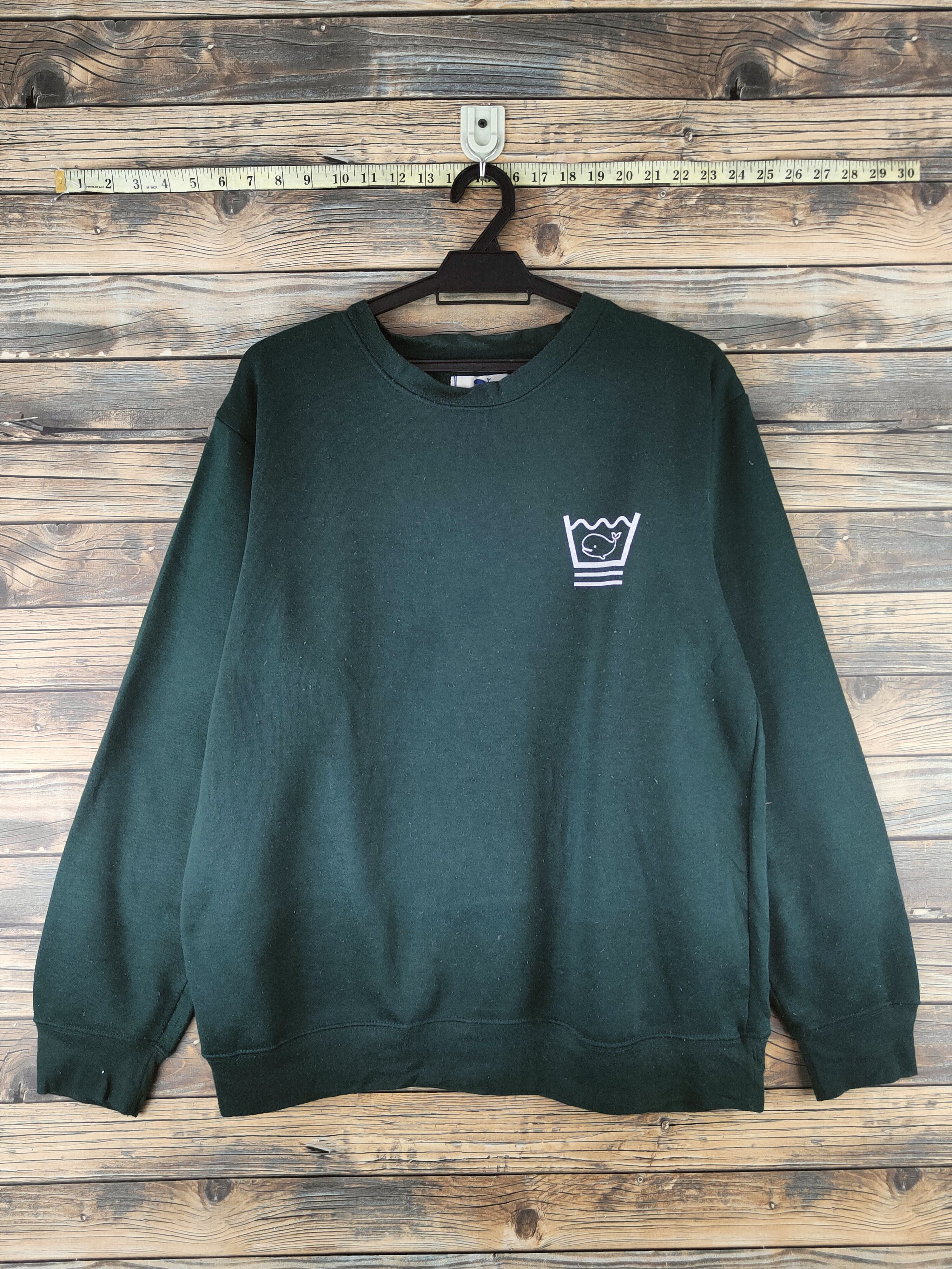 Japanese Brand Vintage Fat Animals Green Sweatshirts Size US L / EU 52-54 / 3 - 1 Thumbnail