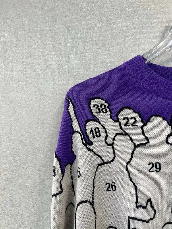 Louis Vuitton Louis Vuitton Purple Wool Knit Sweater . Size US XS / EU 42 / 0 - 9 Thumbnail