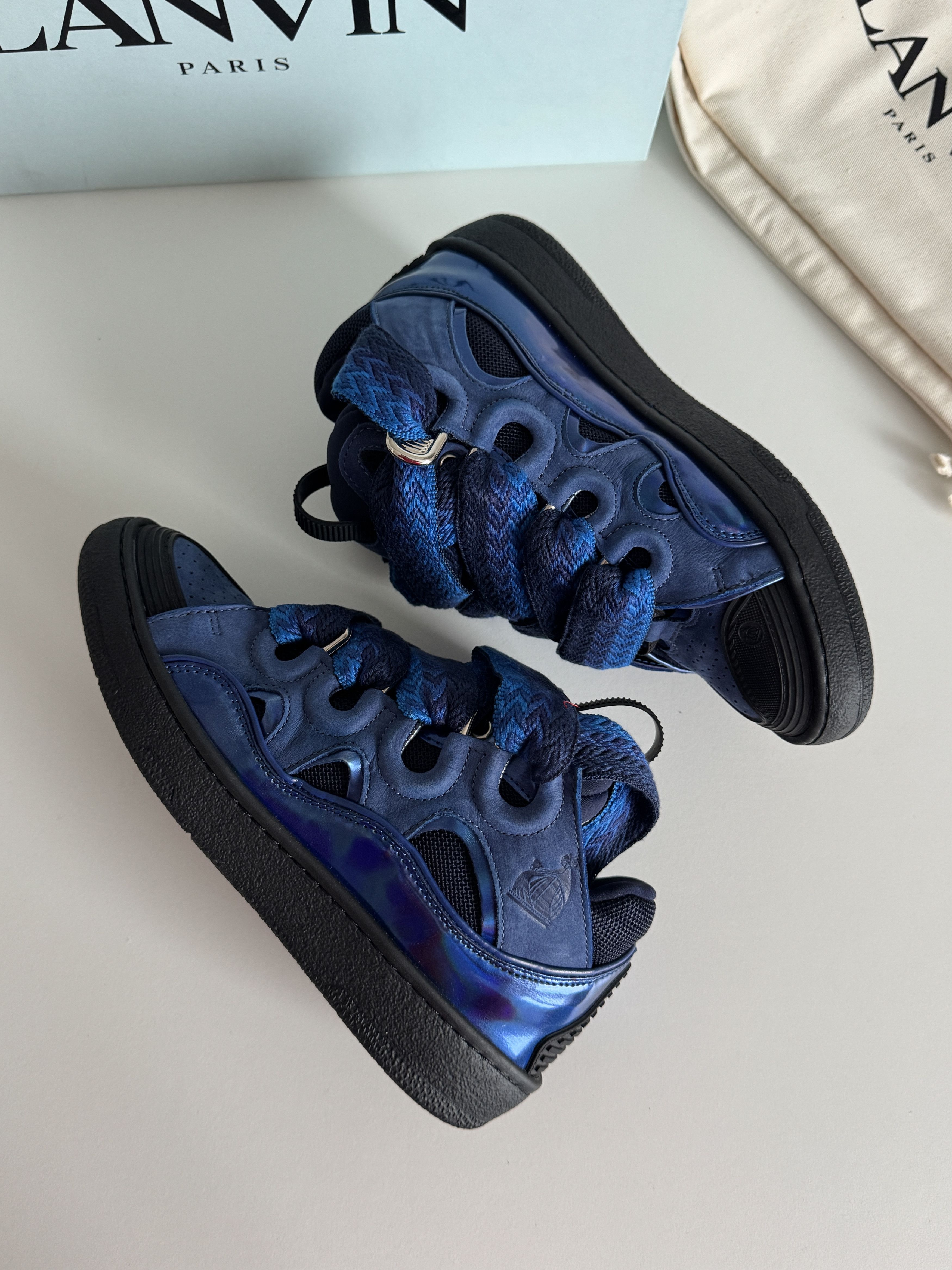 Lanvin Lanvin Curb sneakers Size US 7 / IT 37 - 7 Thumbnail