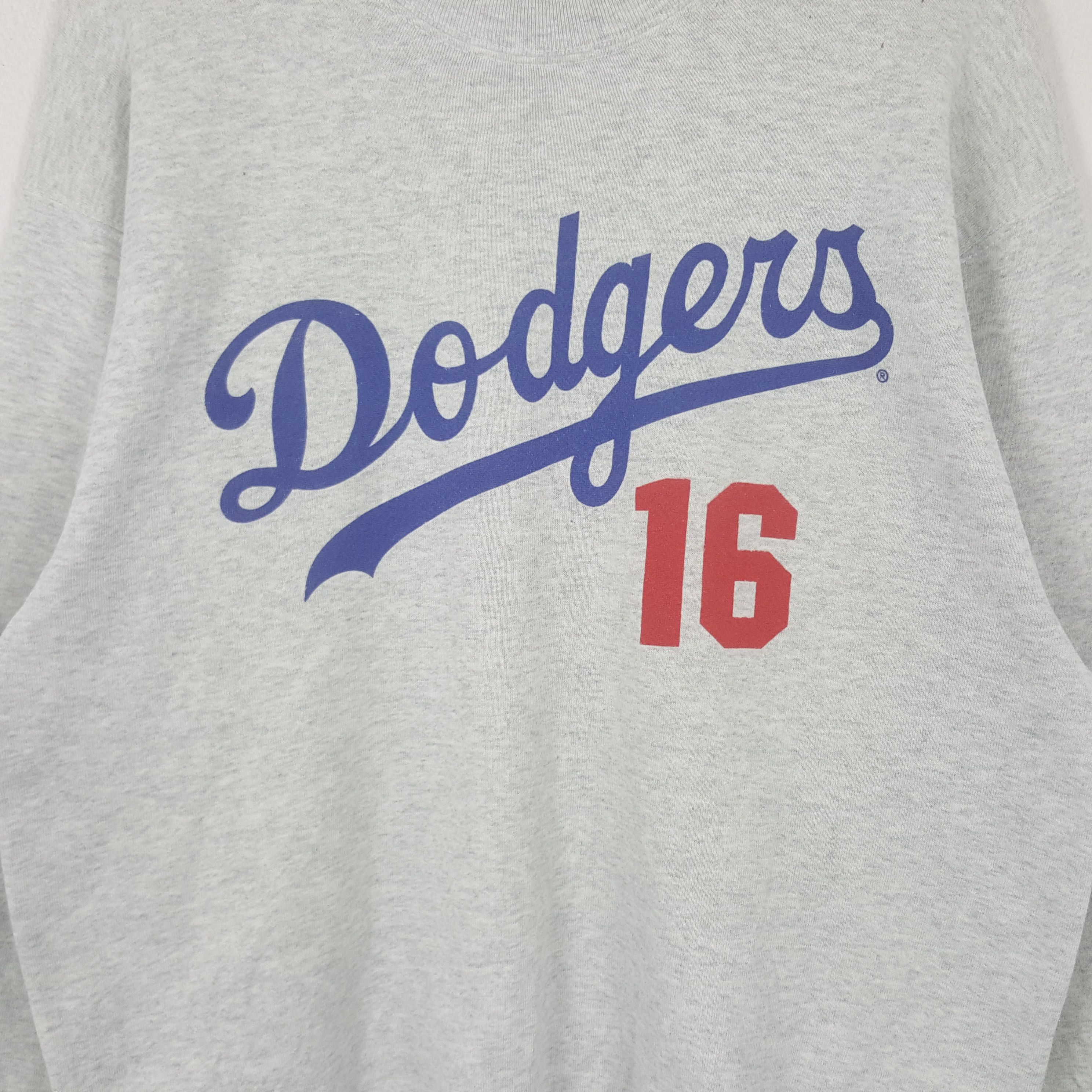 Salem Sportswear Vintage MLB Dodgers 16 Japanese Baseball Sweatshirt RR22 Size US L / EU 52-54 / 3 - 2 Thumbnail