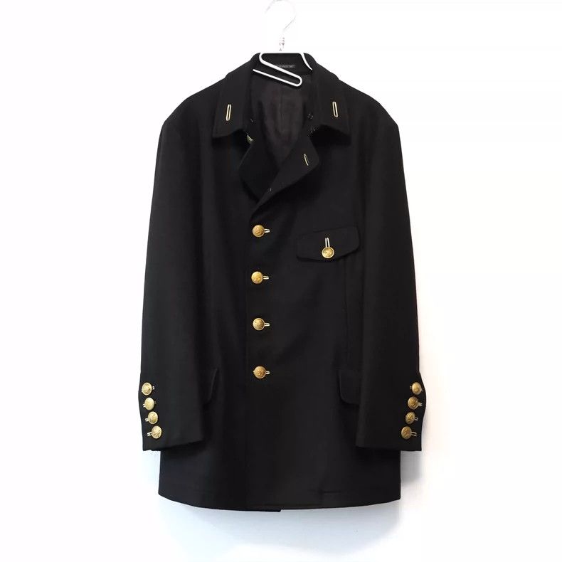 Yohji Yamamoto Yohji Yamamoto 19 AW Gold Button Sheepskin People's Jacket Size US L / EU 52-54 / 3 - 2 Thumbnail
