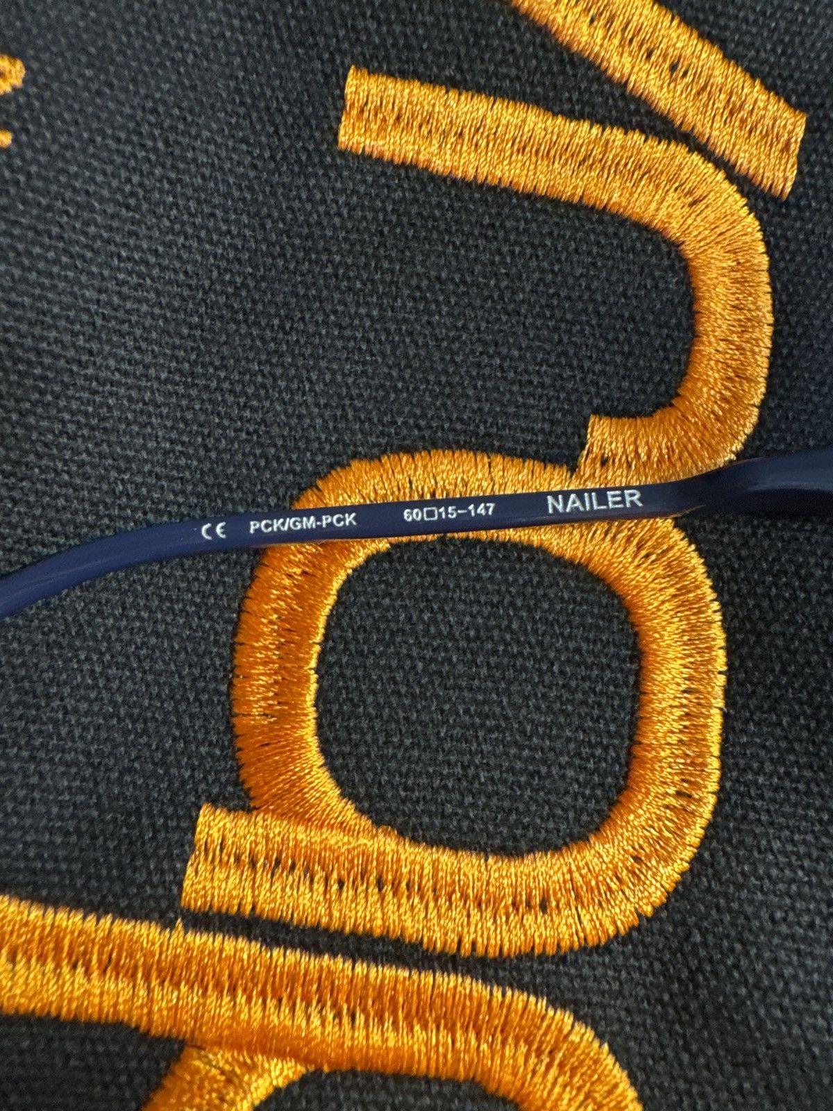 Chrome Hearts Nailer Navy Blue Sunglasses Size ONE SIZE - 5 Thumbnail