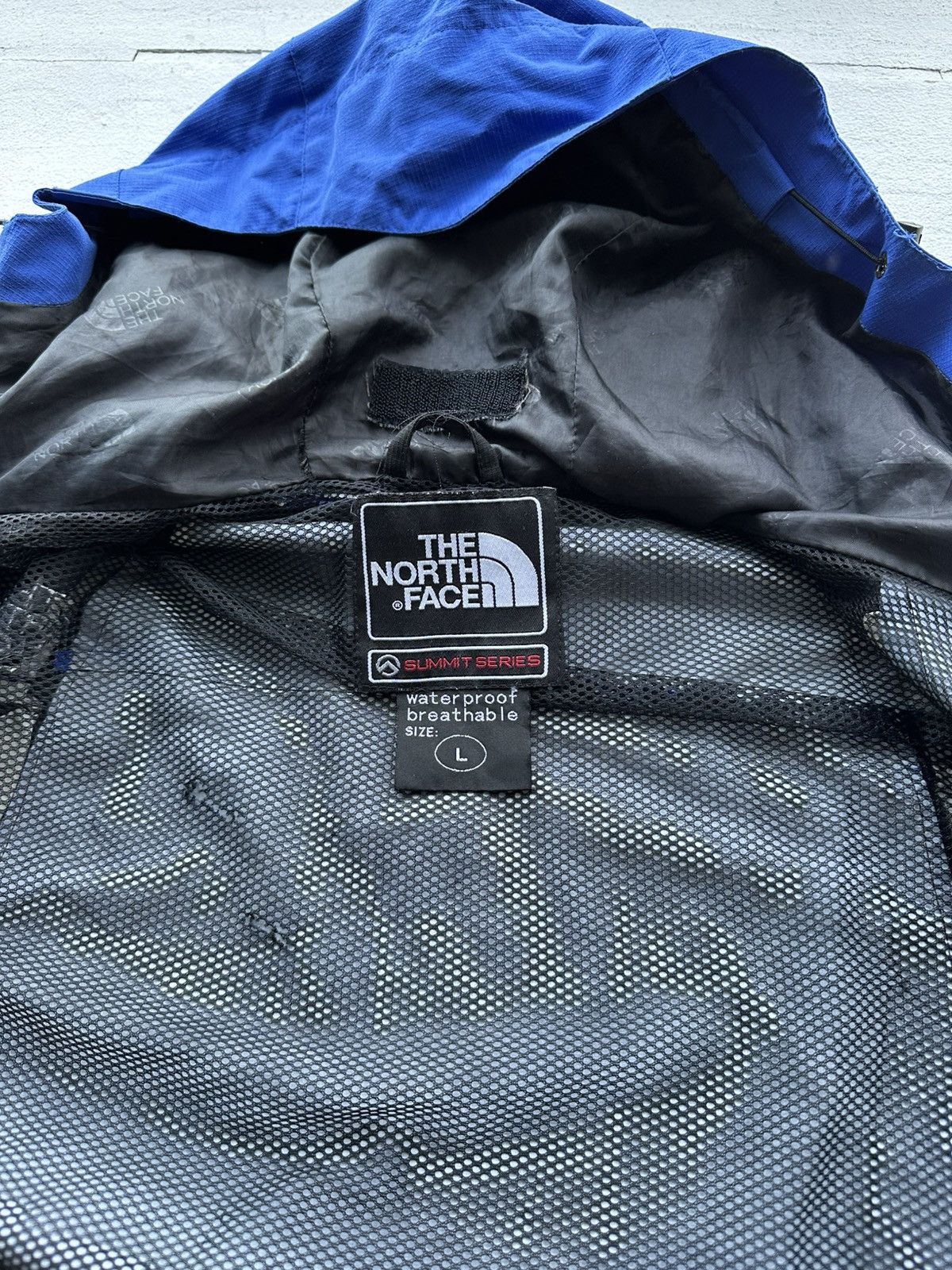 The North Face 🚨gore tex Vintage 90s/Y2K Blue The North Face Jacket Size US L / EU 52-54 / 3 - 13 Thumbnail