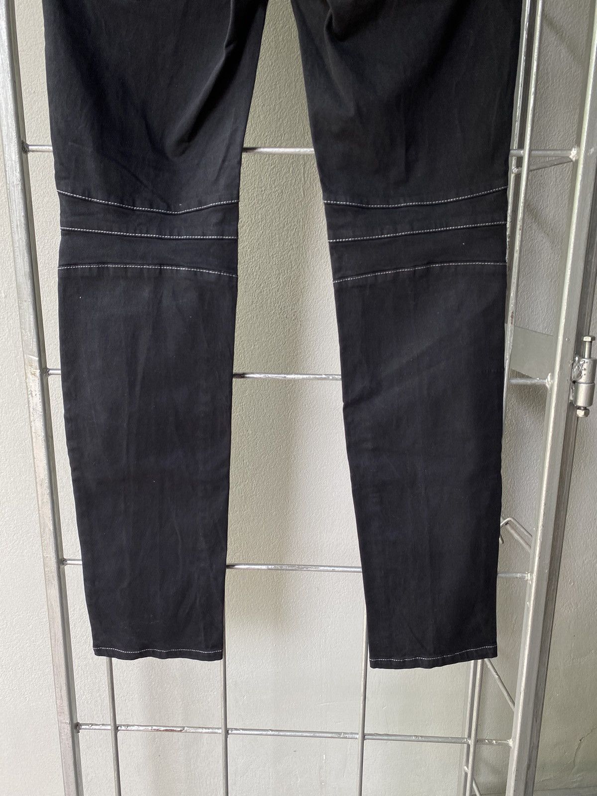 Loveless × Number (N)ine LOVELESS black biker pants Size US 31 - 14 Thumbnail