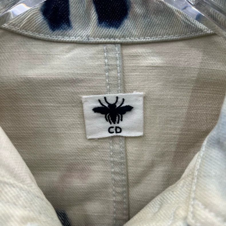 Dior Dior Beige tie-dyed denim jacket 2504-Nextarrow Size XS / US 0-2 / IT 36-38 - 3 Thumbnail