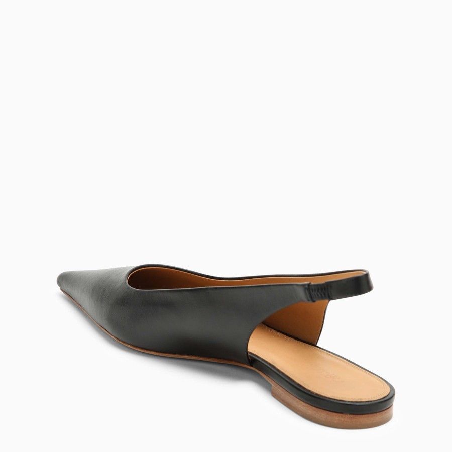 Off-White o1d2blof0924 Slingback With Metal Tip in Black Size US 8 / IT 38 - 4 Thumbnail