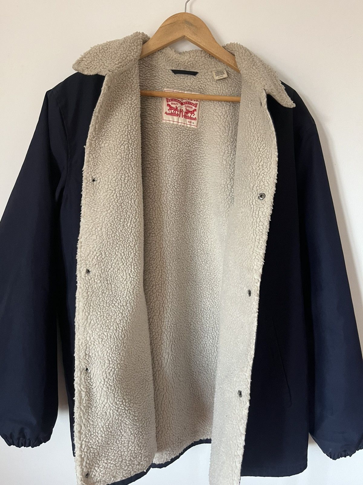 Levi's Levis Sherpa Jacket Size US XL / EU 56 / 4 - 2 Thumbnail