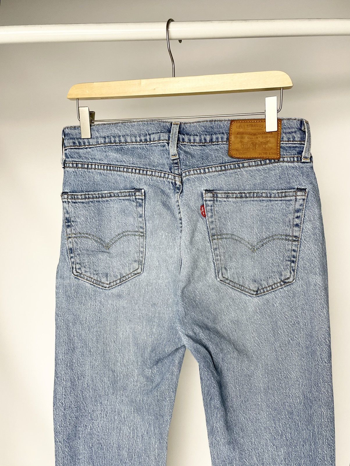 Levi's Levi’s 514 Vintage Light Blue Jeans Denim Pants Size US 30 / EU 46 - 2 Thumbnail