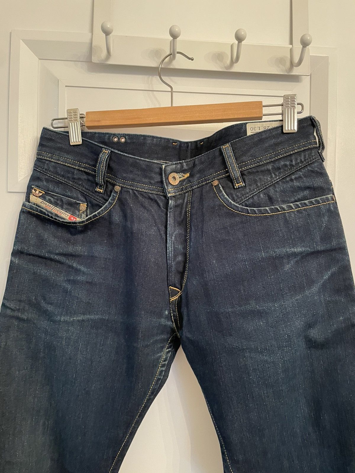 Diesel Diesel x Adidas ADI-POIAK wash navy jeans Size US 28 / EU 44 - 3 Thumbnail