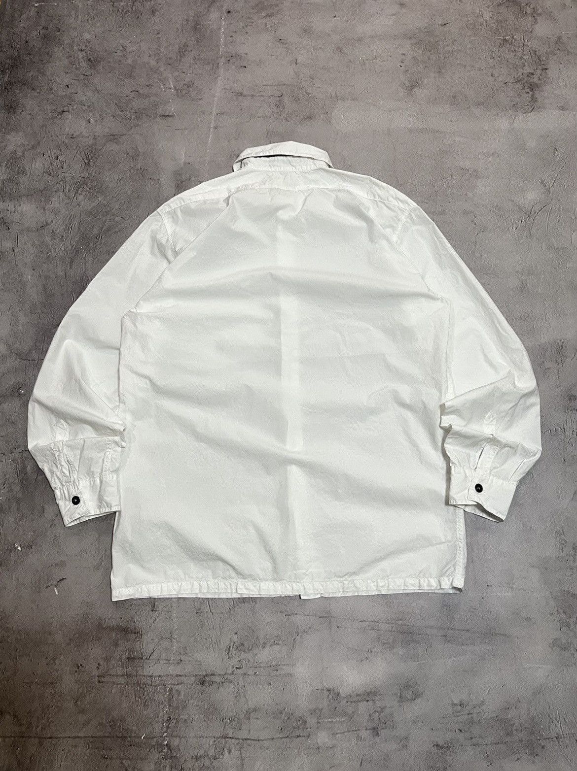 Stone Island Stone Island White Shirt Size US L / EU 52-54 / 3 - 2 Thumbnail