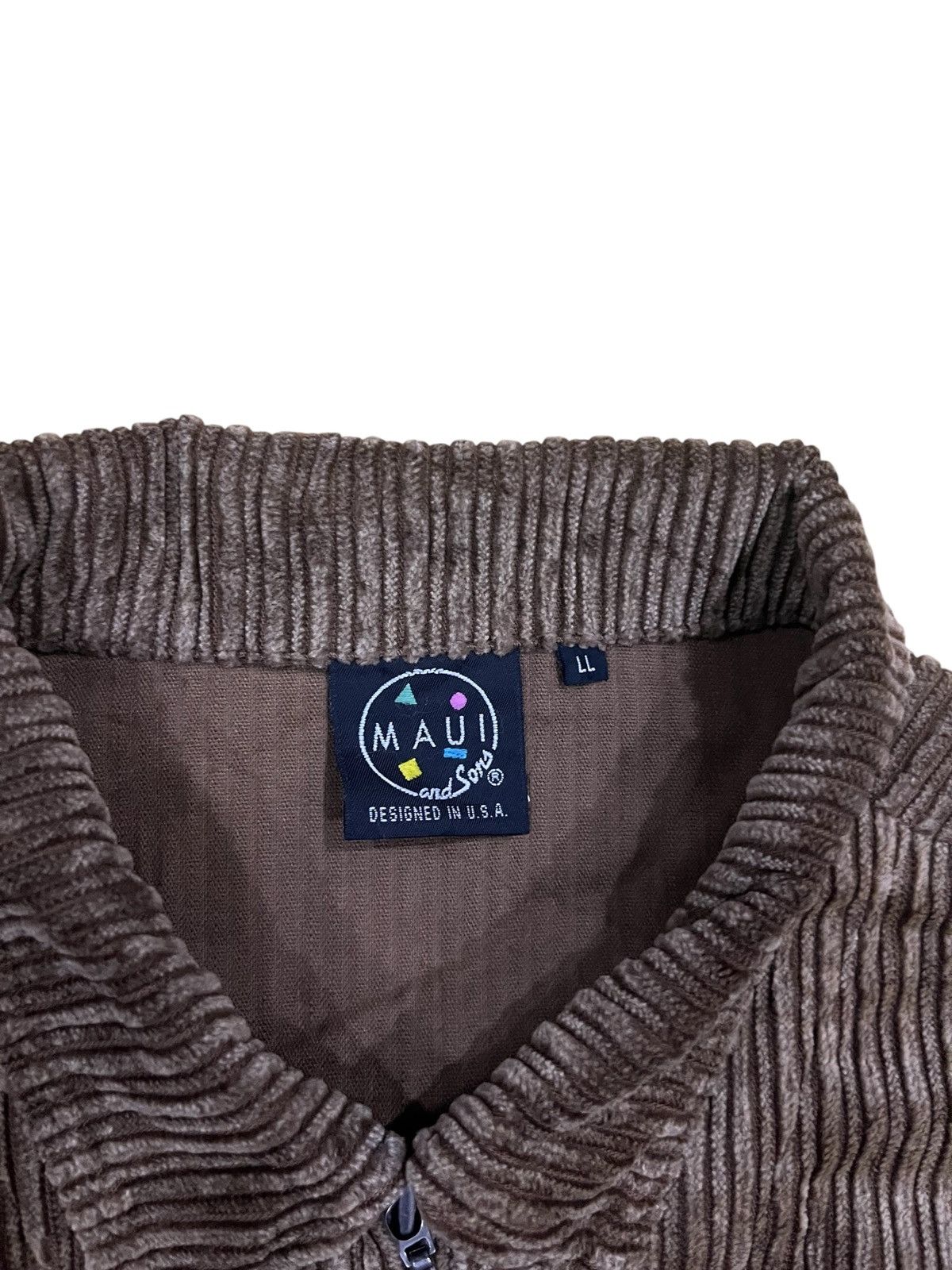 Maui and Sons vintage MAUI AND SONS corduroy jaket Size US XL / EU 56 / 4 - 8 Thumbnail