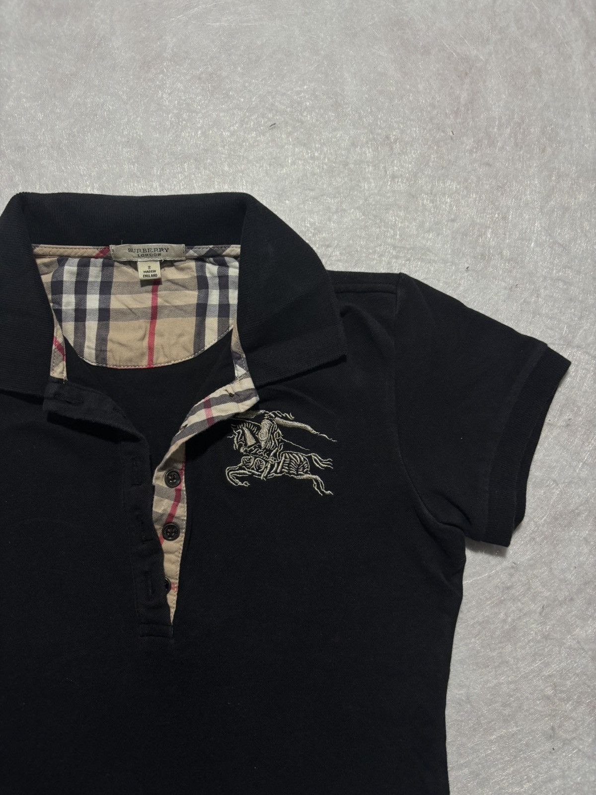 Burberry Burberry Nova Check Polo Shirt Size S / US 4 / IT 40 - 2 Thumbnail