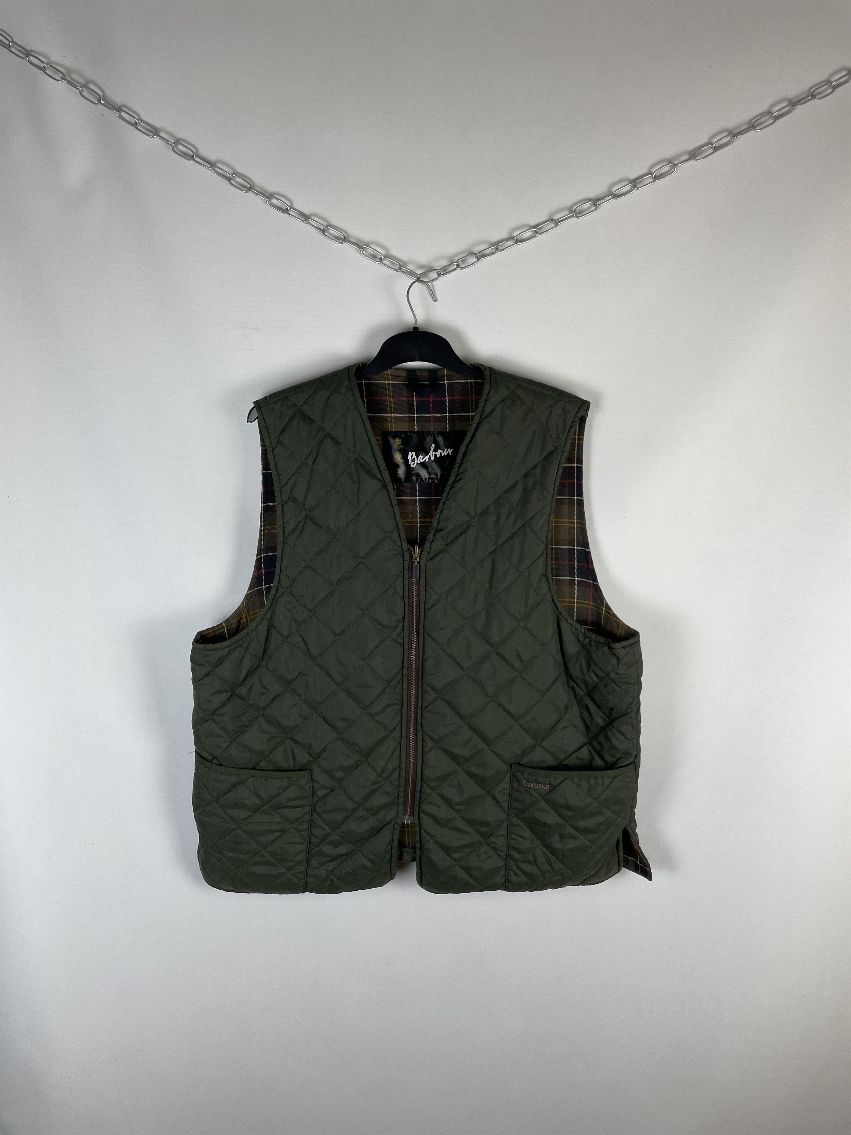 Barbour Vintage Barbour Vest Mens Size US XXL / EU 58 / 5 - 1 Thumbnail