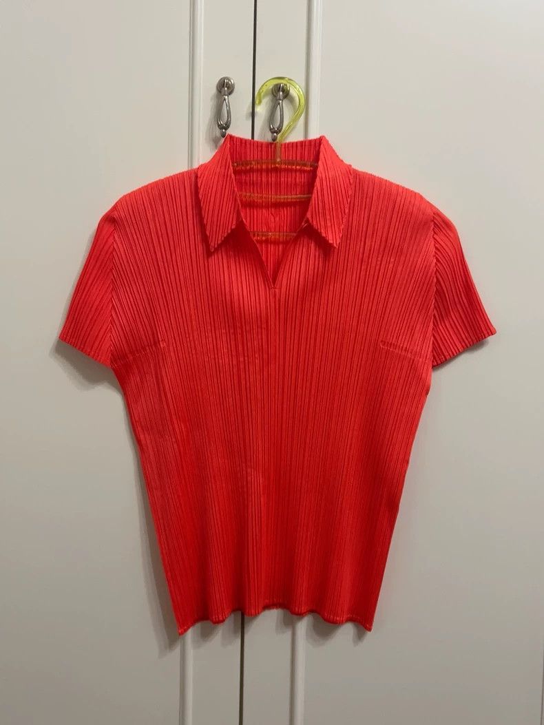 Issey Miyake New Issey Miyake Collared Short Sleeve Shirt Size US XXS / EU 40 - 1 Thumbnail
