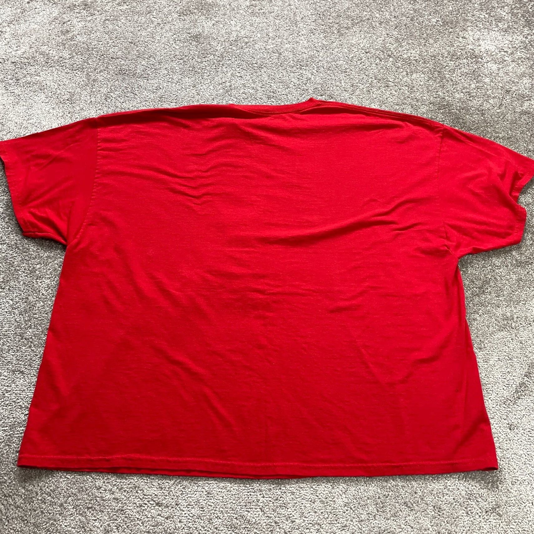 Gildan Gildan DryBlend Graphic T-Shirt Mens 5XL Red Cotton Baptist Hill Reunion Tee Shirt Size US XXL / EU 58 / 5 - 2 Thumbnail