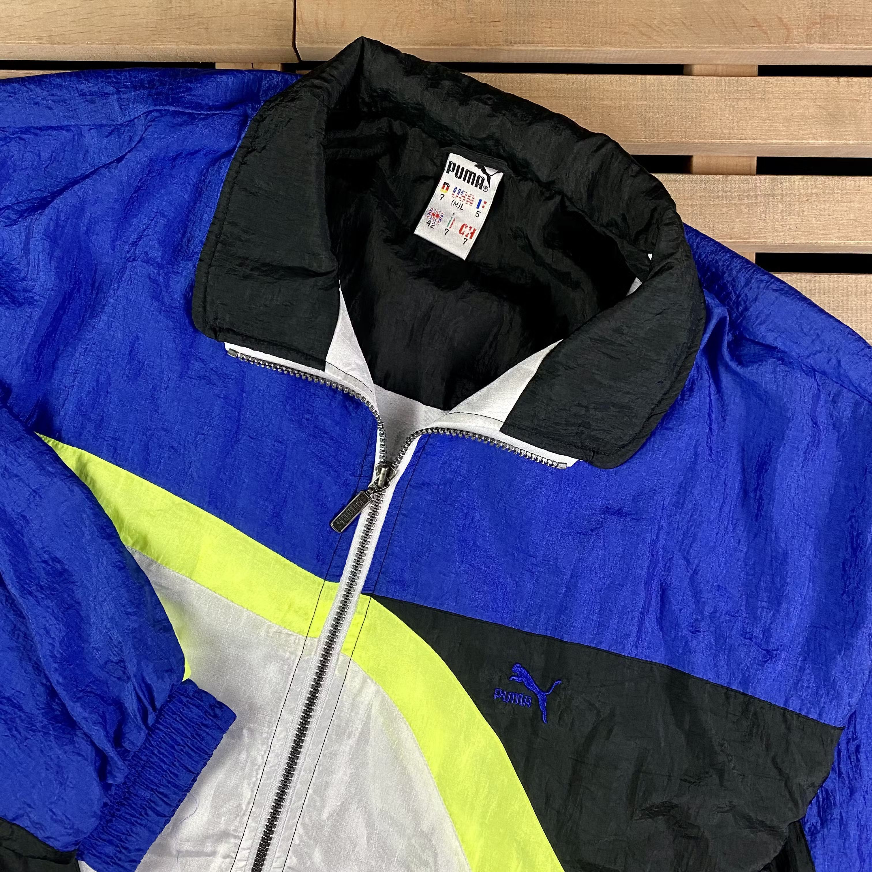 Puma × Vintage Men’s Bomber Jacket Puma Vintage Size M-L Size US M / EU 48-50 / 2 - 2 Thumbnail