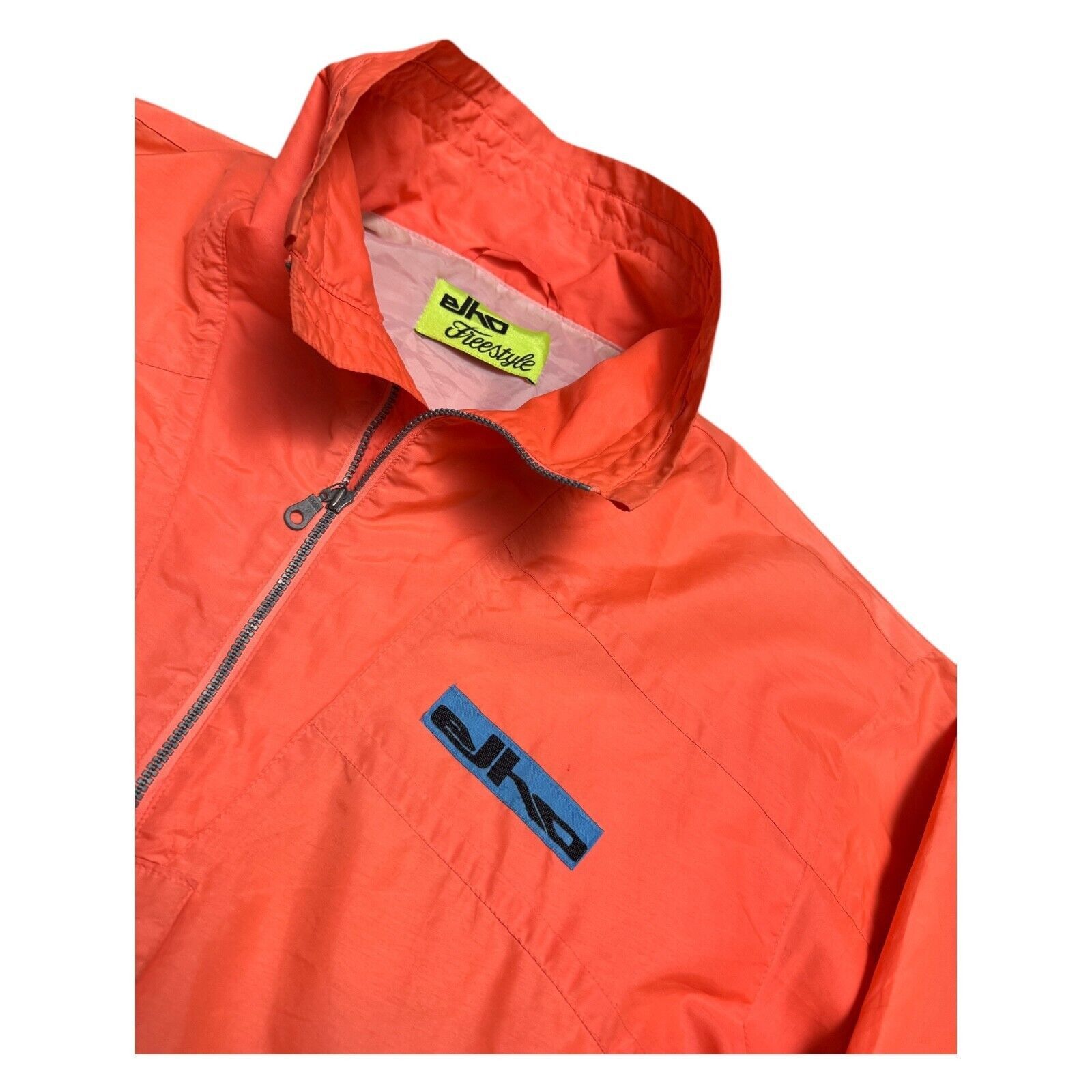 Vintage ELHO FREESTYLE Vintage Surf Oversize Windbreaker Jacket Size US XL / EU 56 / 4 - 3 Thumbnail