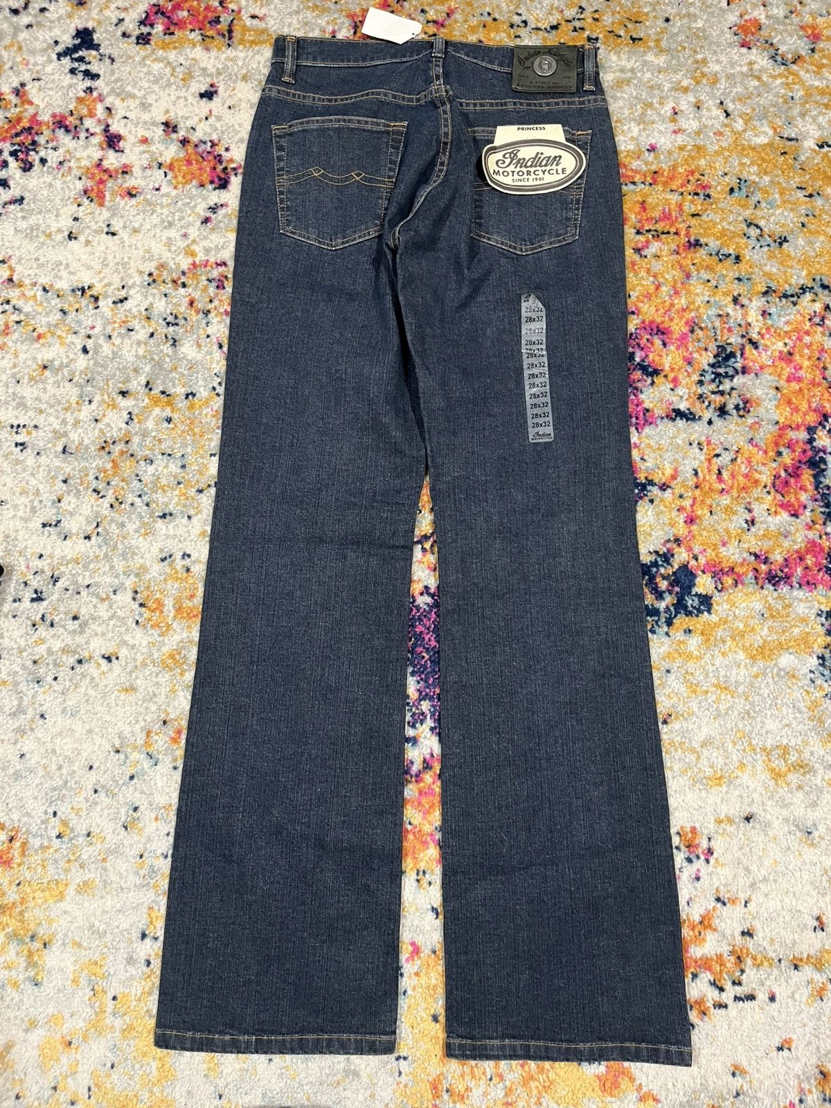 Vintage Vintage Indian Motorcycle Jeans S/28 Size US 28 / EU 44 - 2 Thumbnail