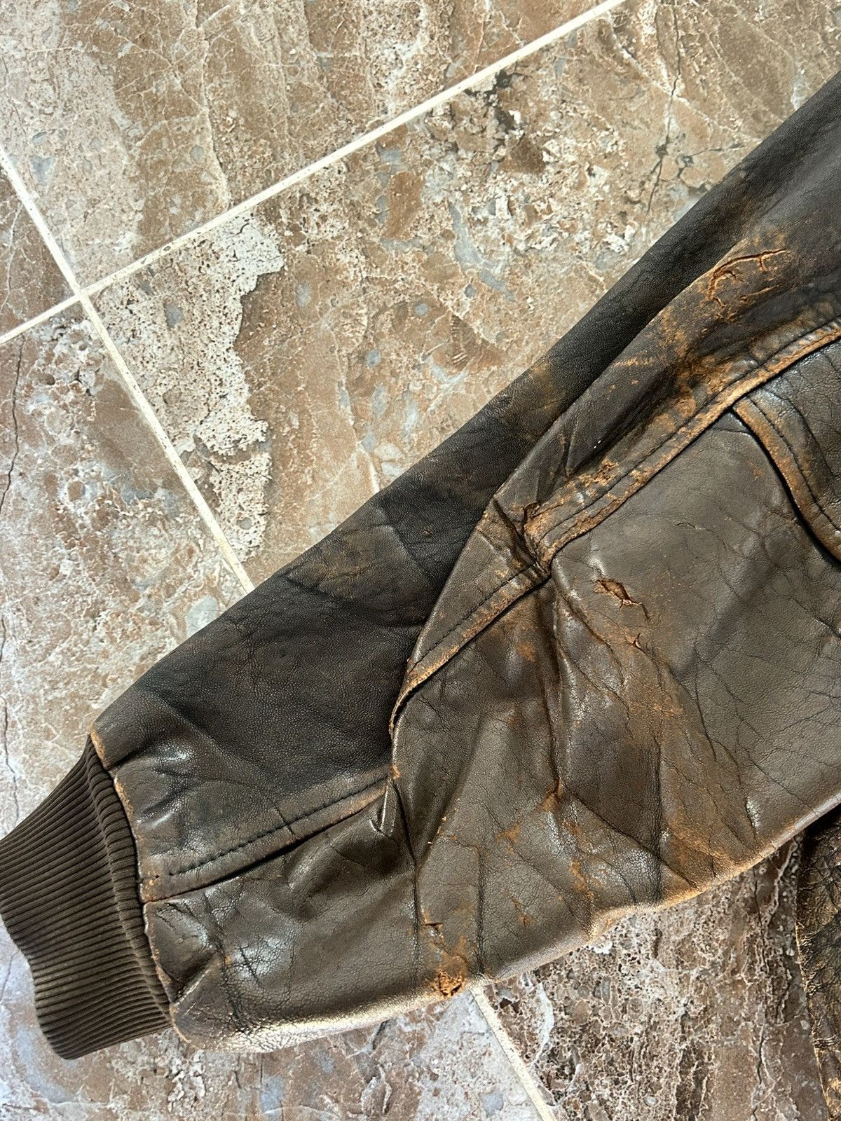 Avirex Avirex Vintage Leather Jacket “Chinese Order” Flying Tigers Size US L / EU 52-54 / 3 - 5 Thumbnail