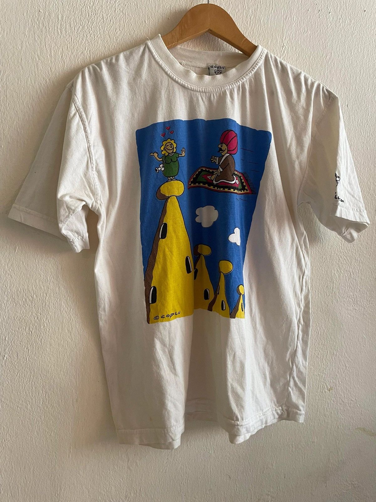 Other Vintage Coplu Magic Carpet Graphic Tee Size US M / EU 48-50 / 2 - 2 Thumbnail