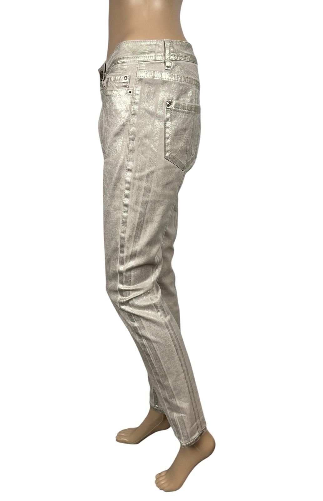 Other Marc Cain Waxed Glitter Slim Jeans size 3 Size 28" / US 6 / IT 42 - 4 Thumbnail