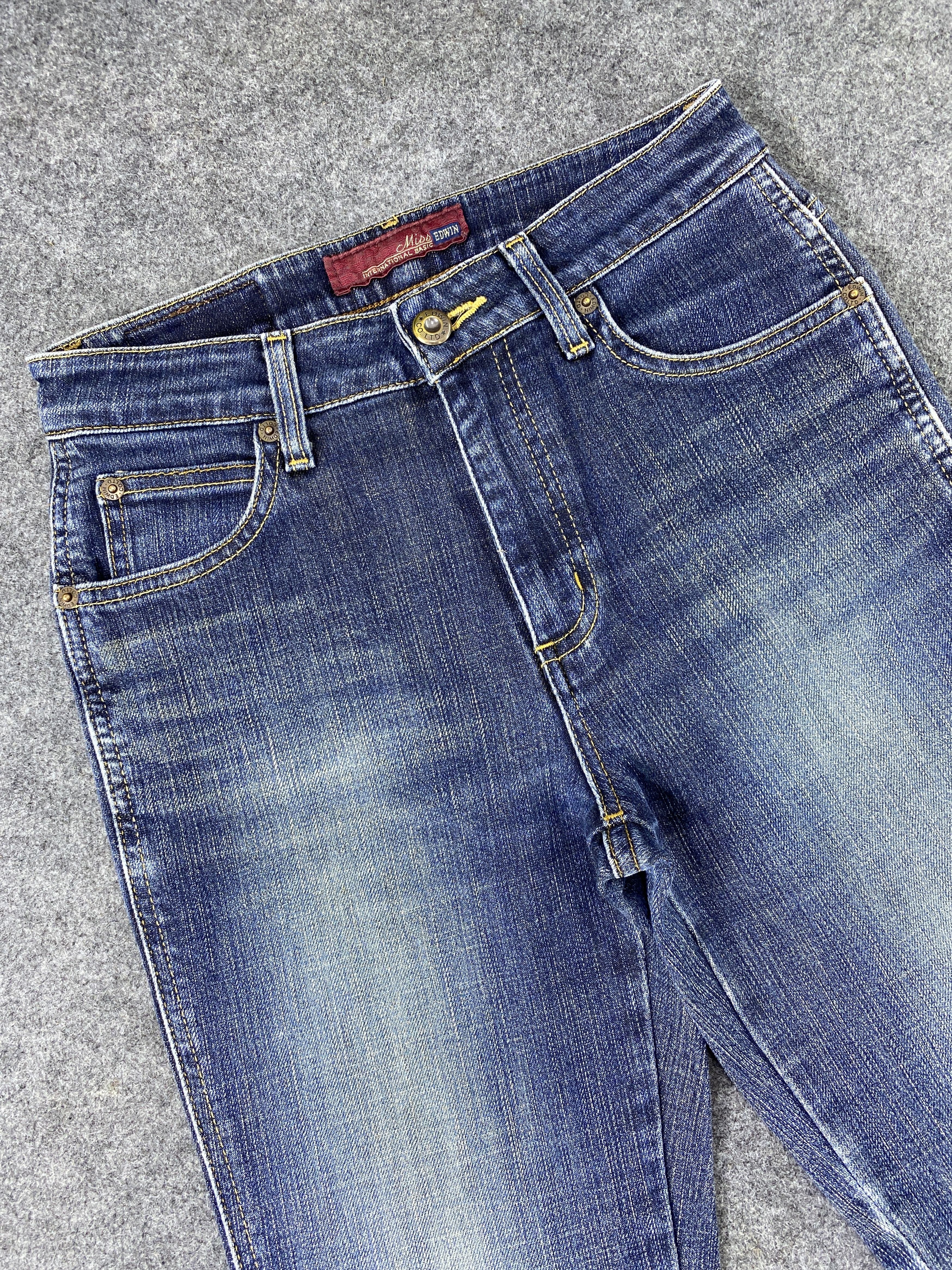 Edwin Miss Edwin Blue Wash Flare Jeans - J986 Size 26" / US 2 / IT 38 - 5 Thumbnail