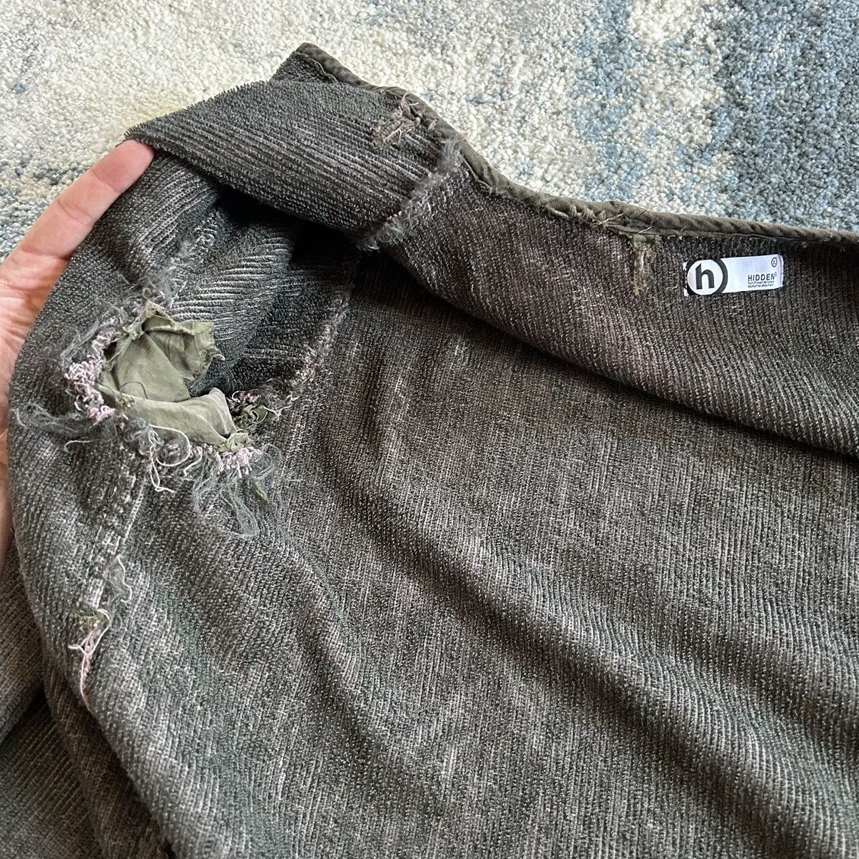 HIDDEN 2023 UPCYCLED HiDDEN PPF JACKET LiNER CARDiGAN CARBON BROWN Size US XL / EU 56 / 4 - 17 Thumbnail
