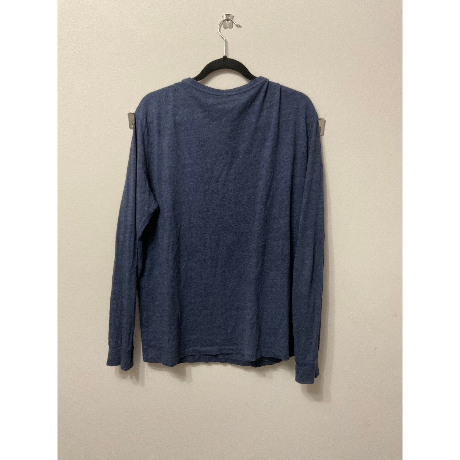 Polo Ralph Lauren Men's Polo Ralph Lauren Blue Long Sleeve Pocket T'shirt Sz L Size US L / EU 52-54 / 3 - 4 Thumbnail