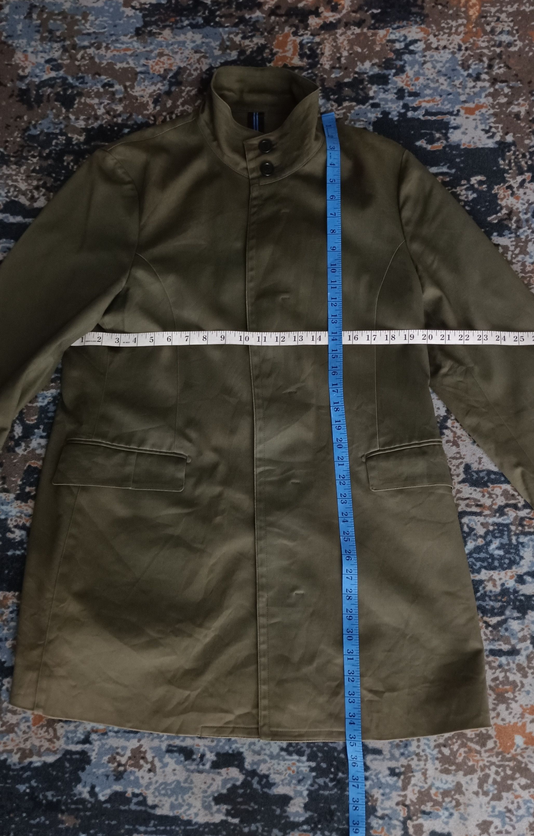 Lanvin Lanvin er Bleu Trench Coat Size US M / EU 48-50 / 2 - 18 Thumbnail