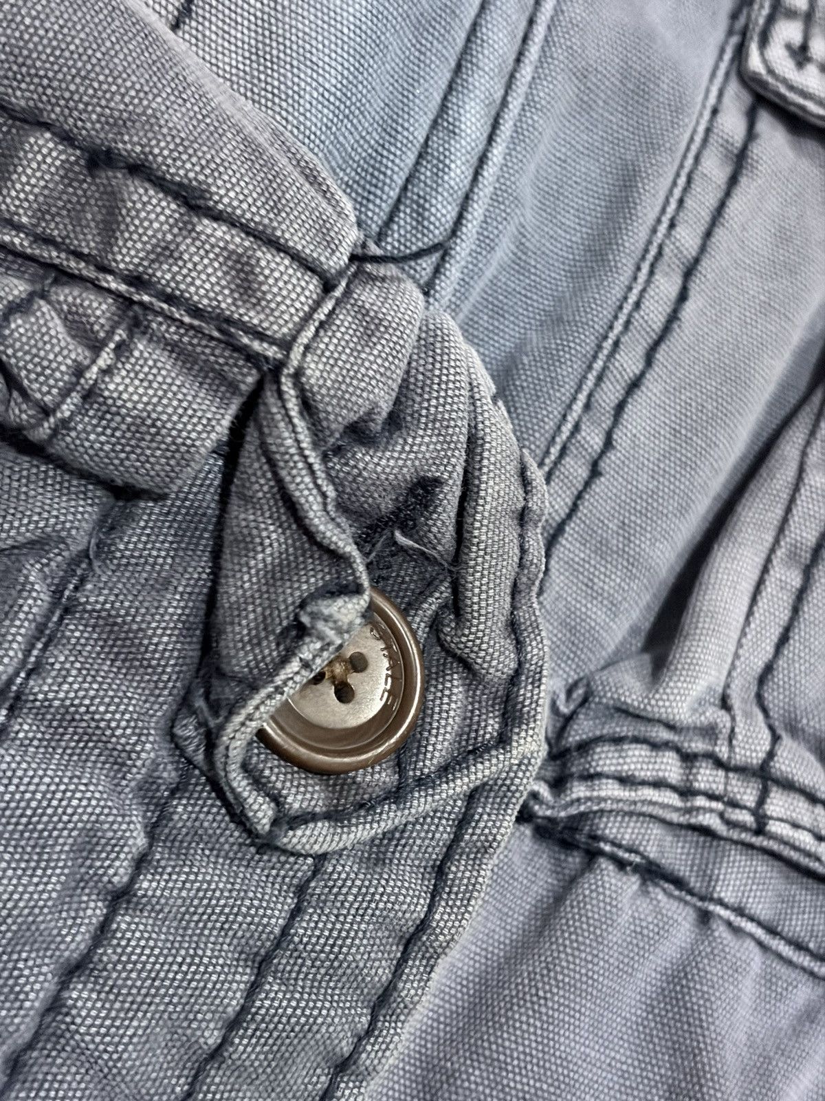 Aeropostale Aeropostale Men's Blue Cotton Field Jacket Size S/P Size US S / EU 44-46 / 1 - 4 Thumbnail
