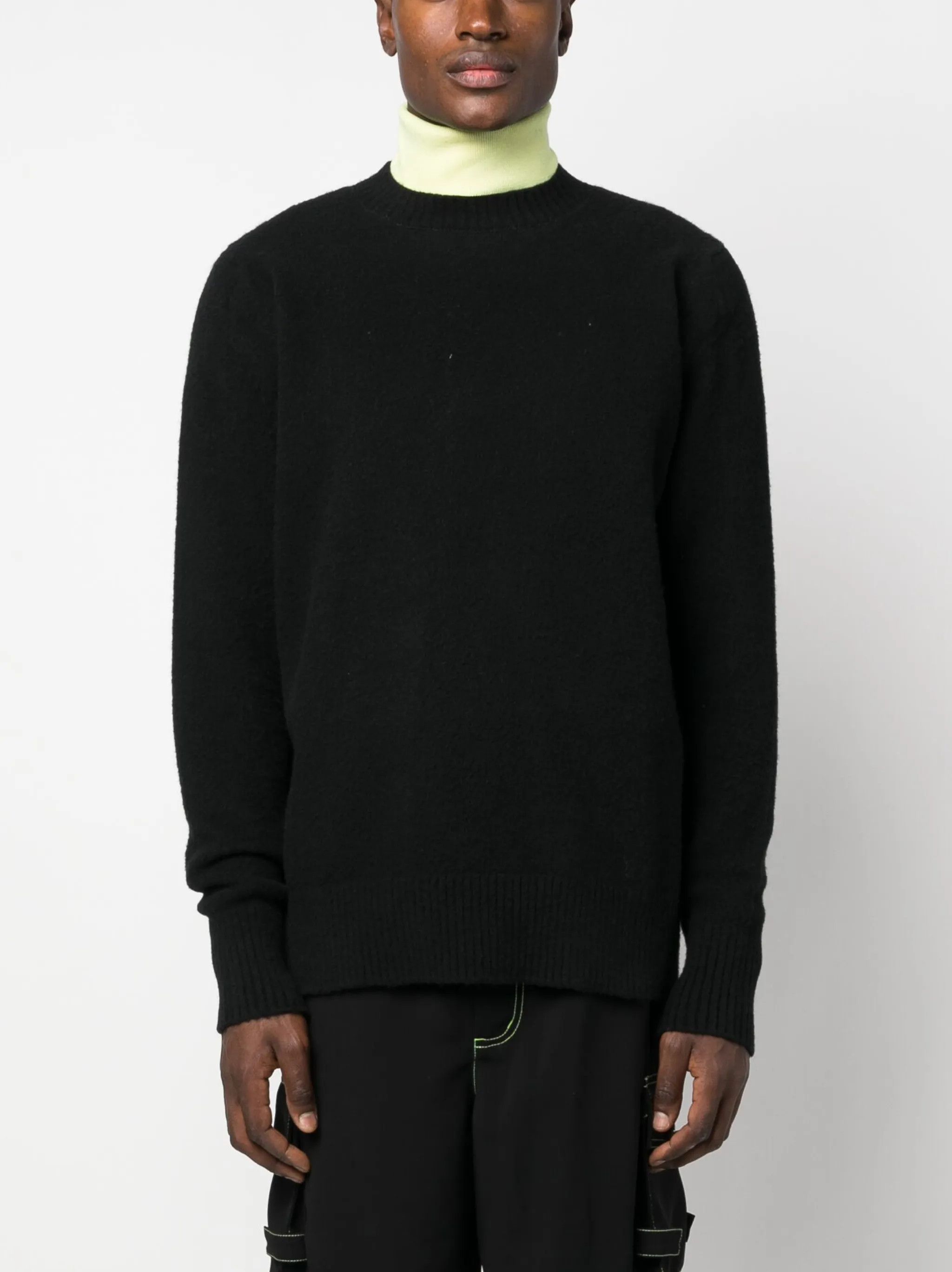 OAMC o1y0225 Crewneck Sweater in Black Size US L / EU 52-54 / 3 - 2 Thumbnail