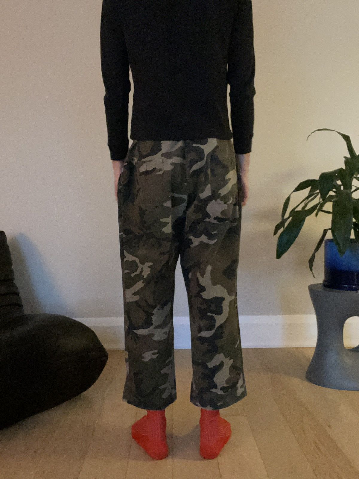 Vintage Vintage Duck Bay Military Trousers Size US 35 - 6 Thumbnail