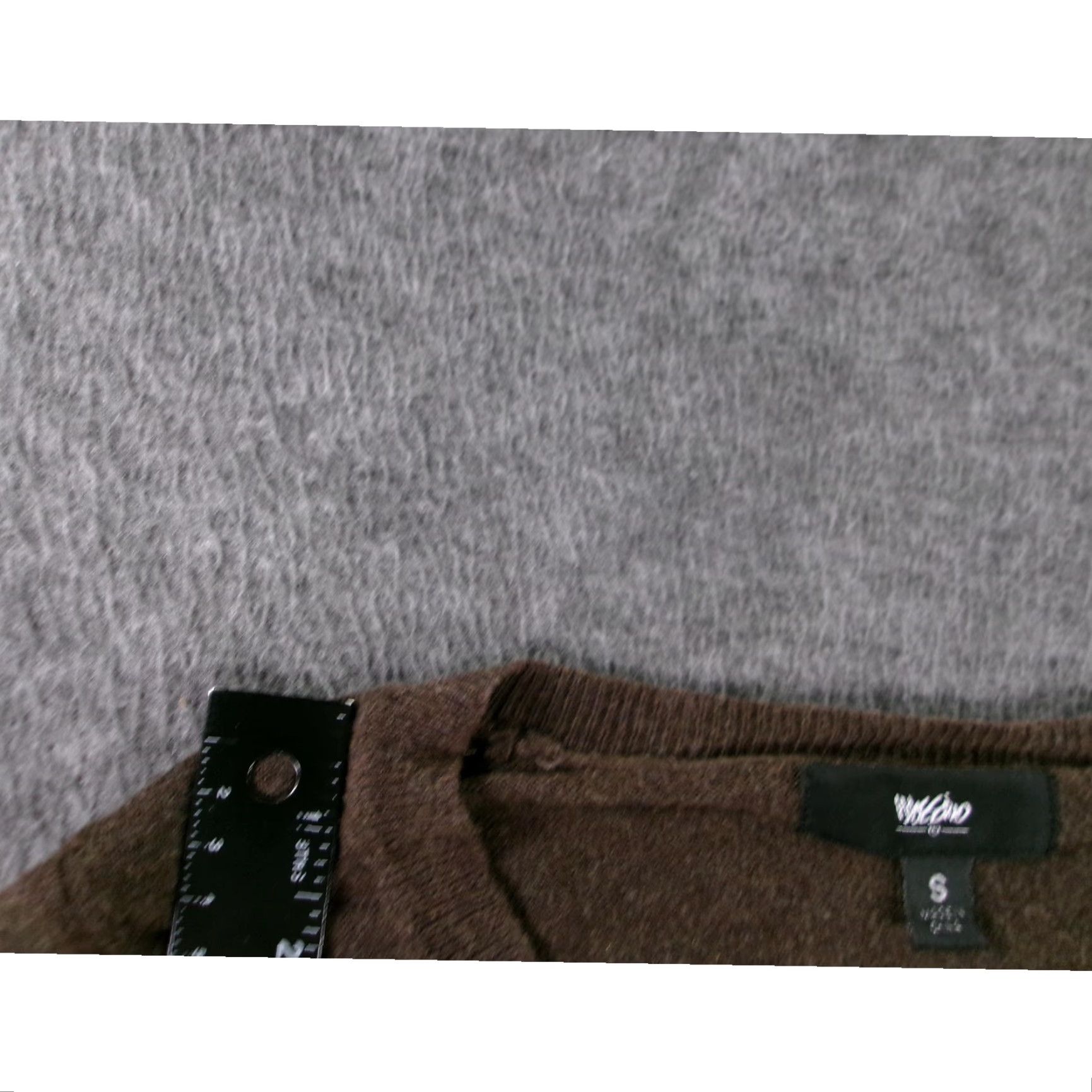 Mossimo Mossimo Sweater Women Small Brown Pullover Long Sleeve Round Neck Classic Cozy Size S / US 4 / IT 40 - 4 Thumbnail