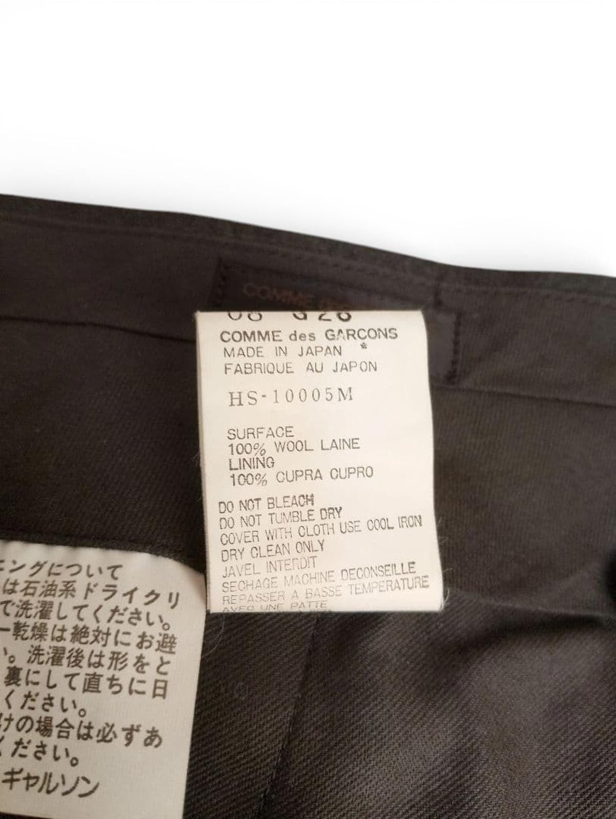 Comme des Garcons Homme Plus Comme des Garçons Homme - Men's Two-Piece Suit Charcoal Grey Size 38R - 7 Thumbnail