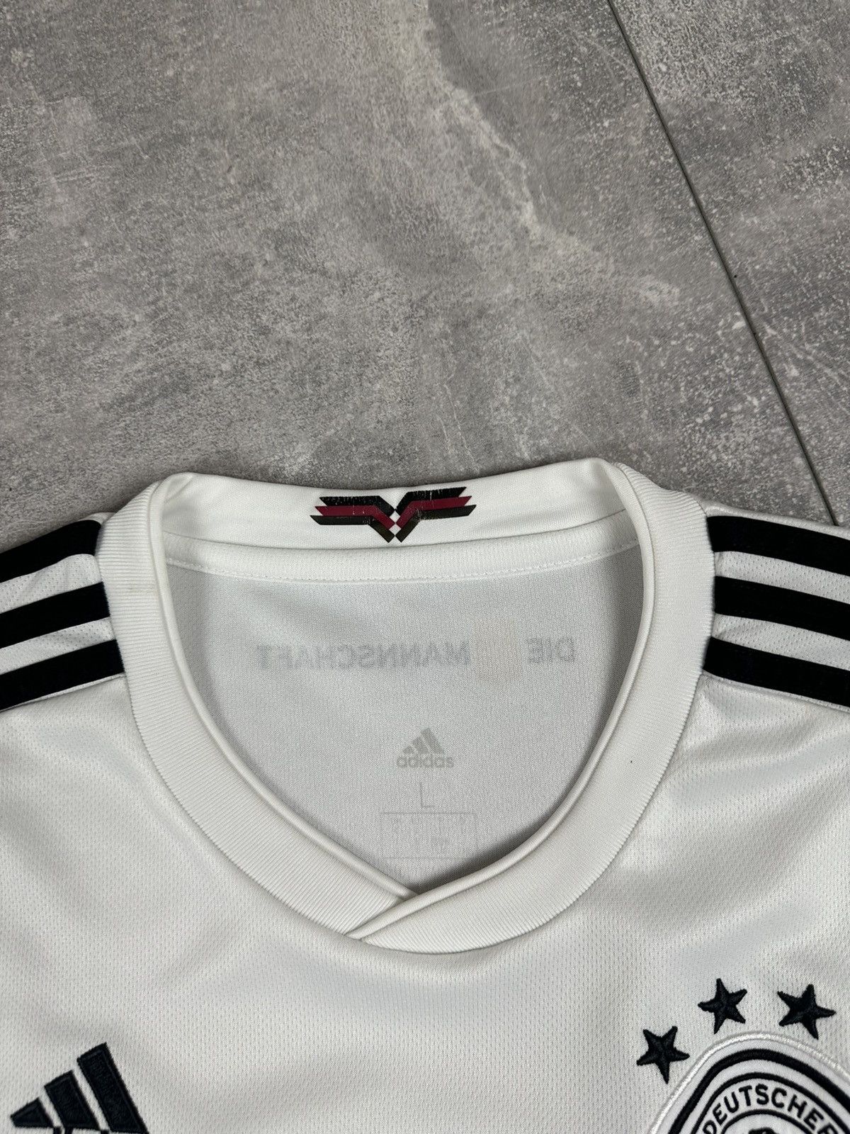 Adidas Adidas Deutscher Fussball Bund 2014 FIFA Champion Jersey Size US L / EU 52-54 / 3 - 6 Thumbnail