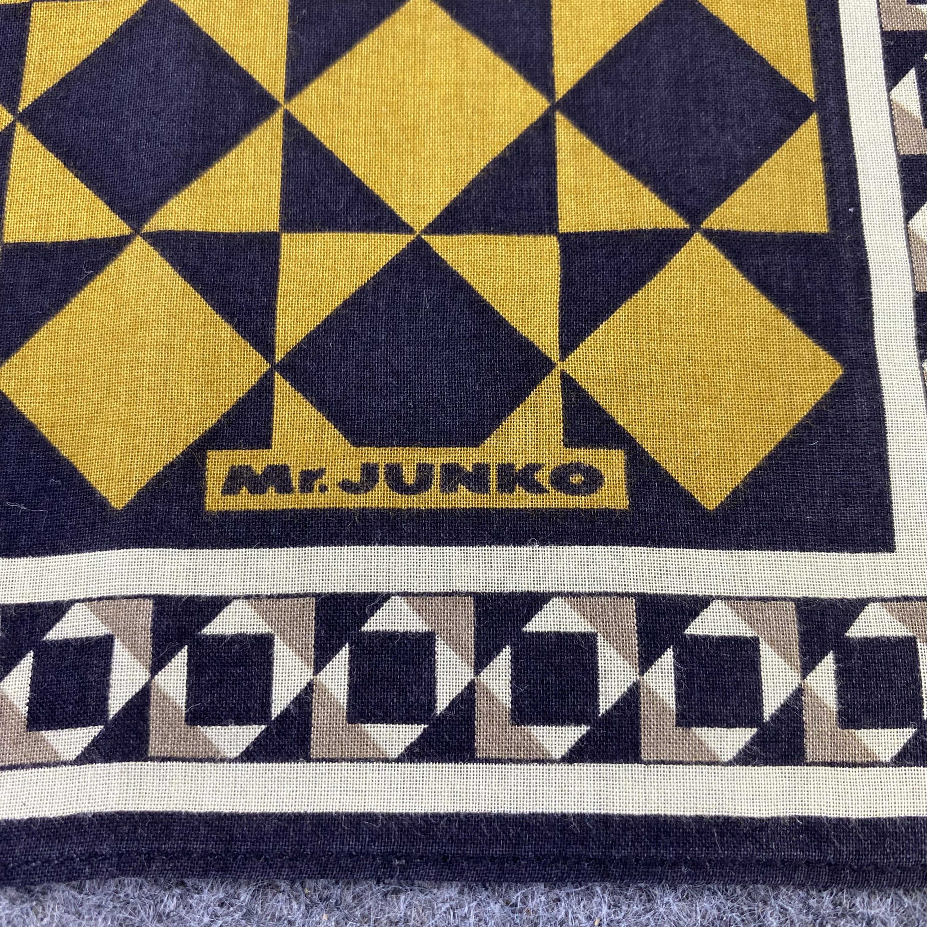 Japanese Brand × Mr. Junko × Vintage Mr. Junko Handkerchief / Bandana / Neckerchief -B1075 Size ONE SIZE - 5 Thumbnail