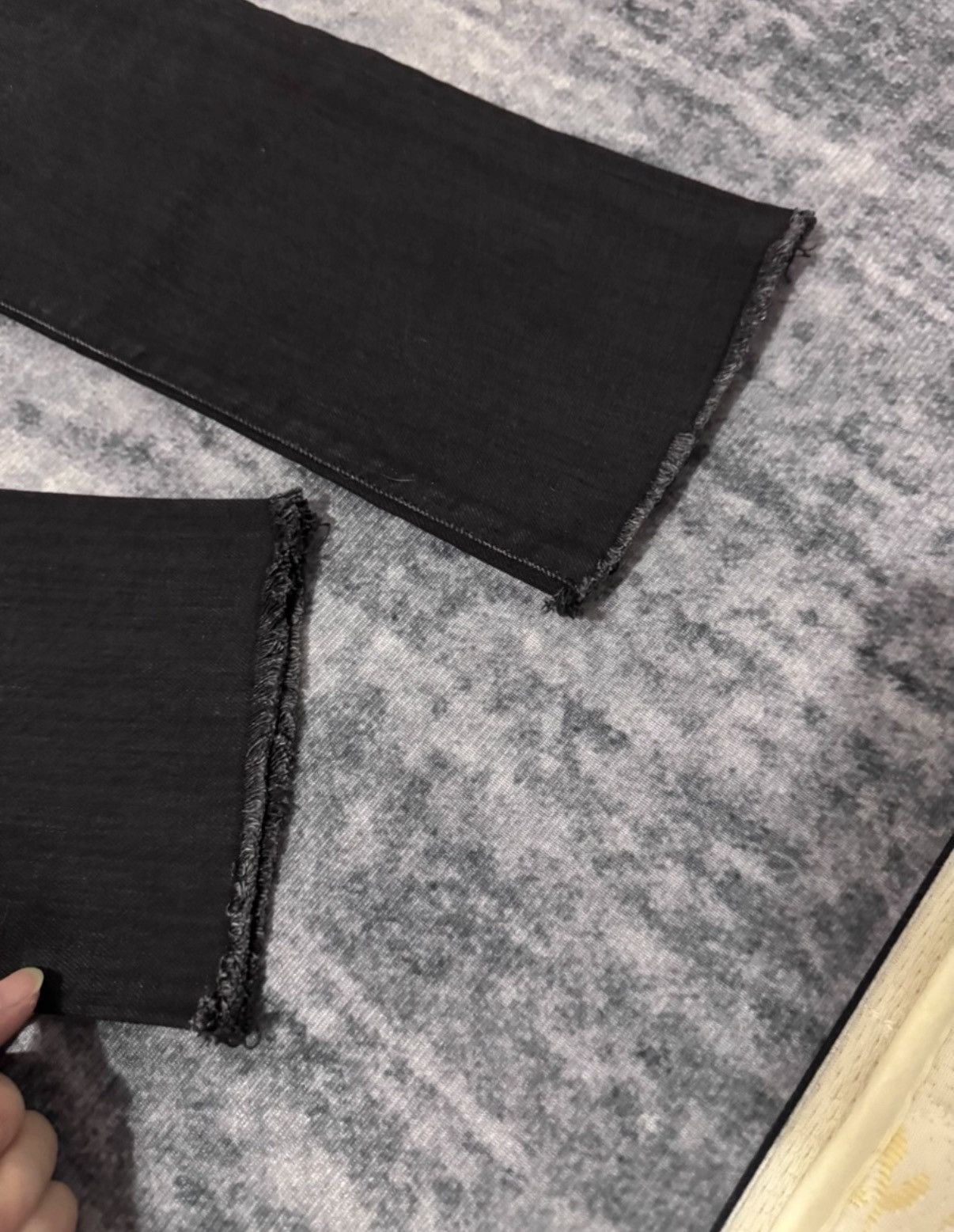 Saint Laurent Paris SLP) 16SS Runway Distressed Frayed Hem Denim Jeans Size US 29 - 5 Thumbnail